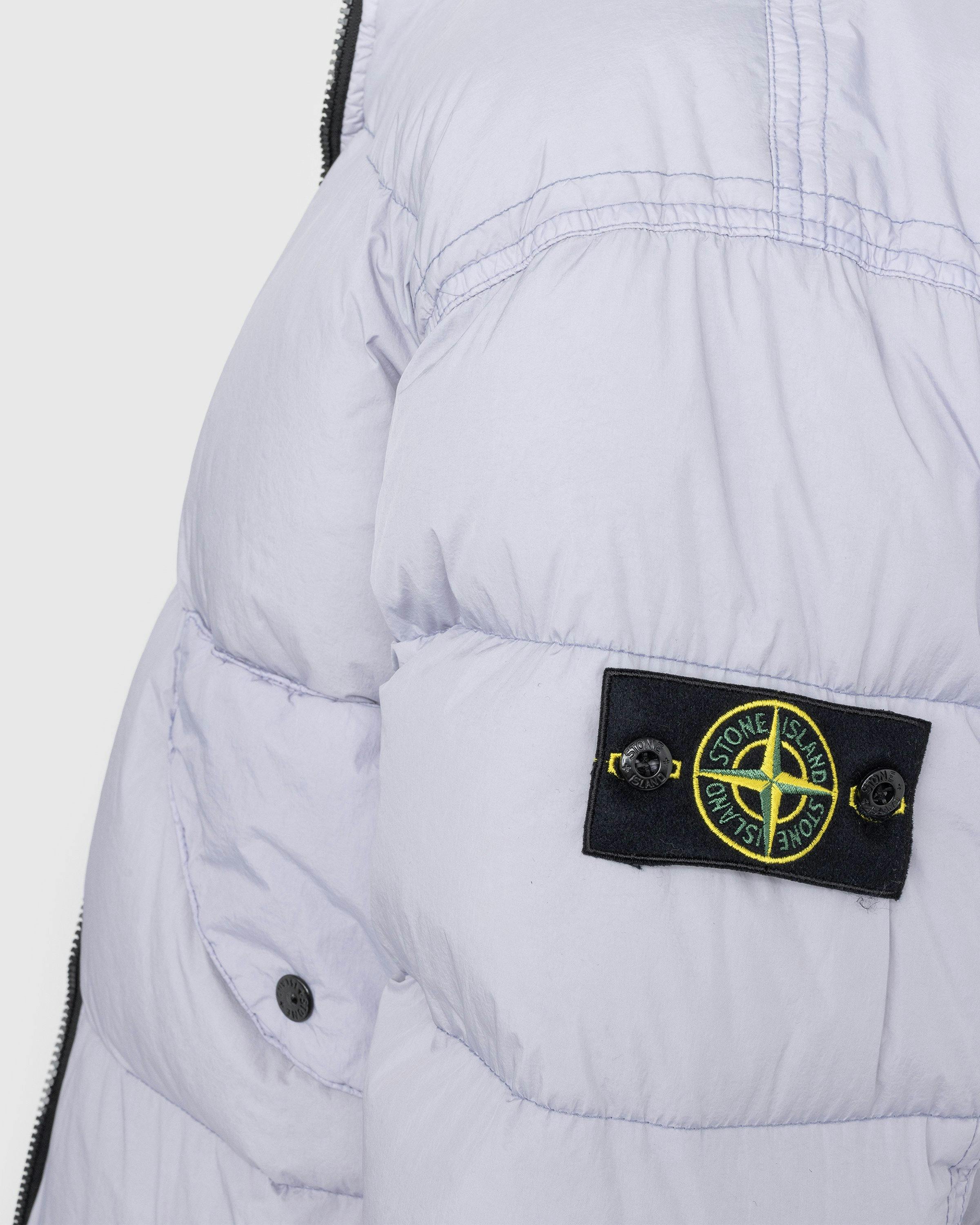 Stone Island - Real Down Jacket Lavender - Clothing - Purple - Image 4