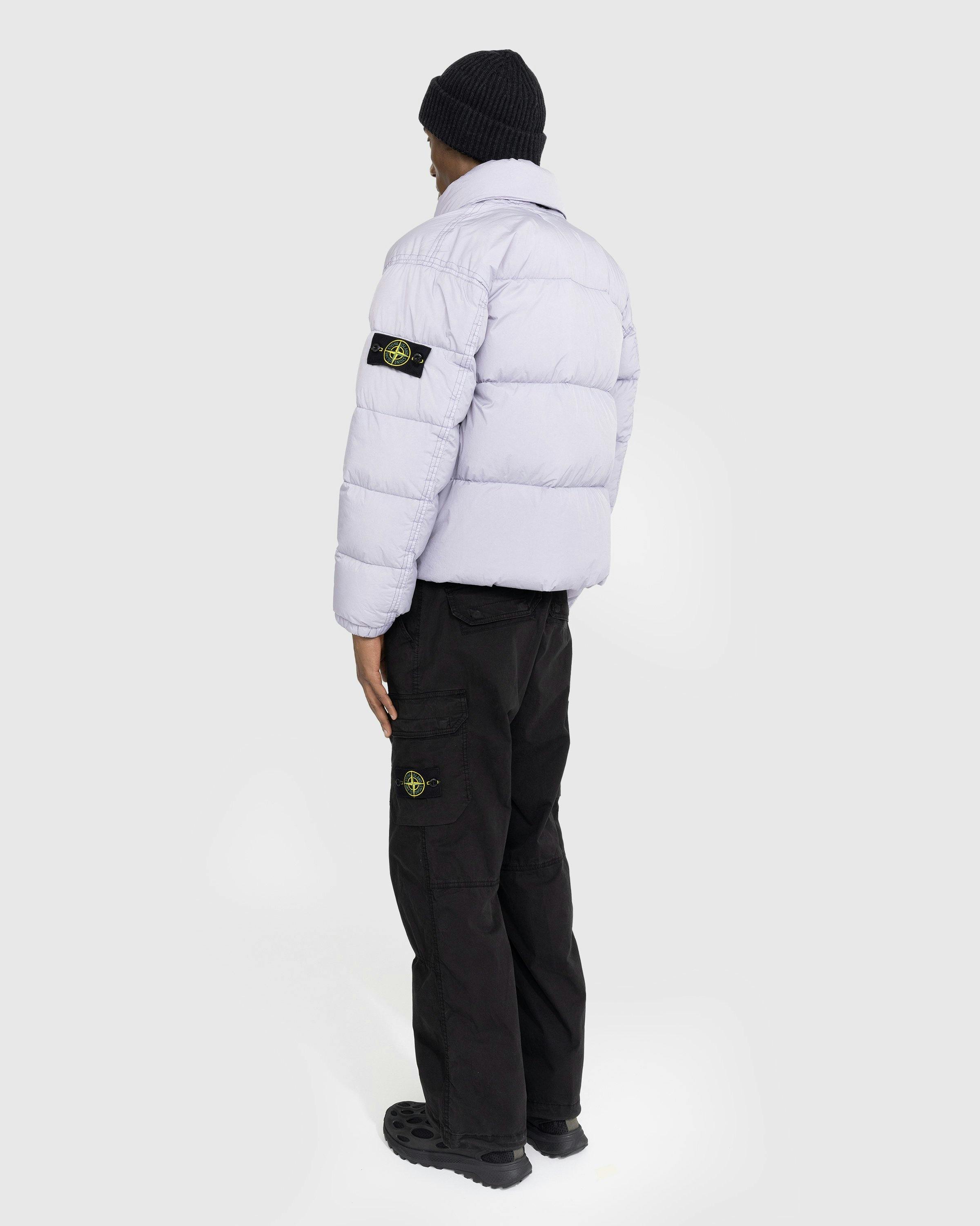 Stone Island - Real Down Jacket Lavender - Clothing - Purple - Image 3