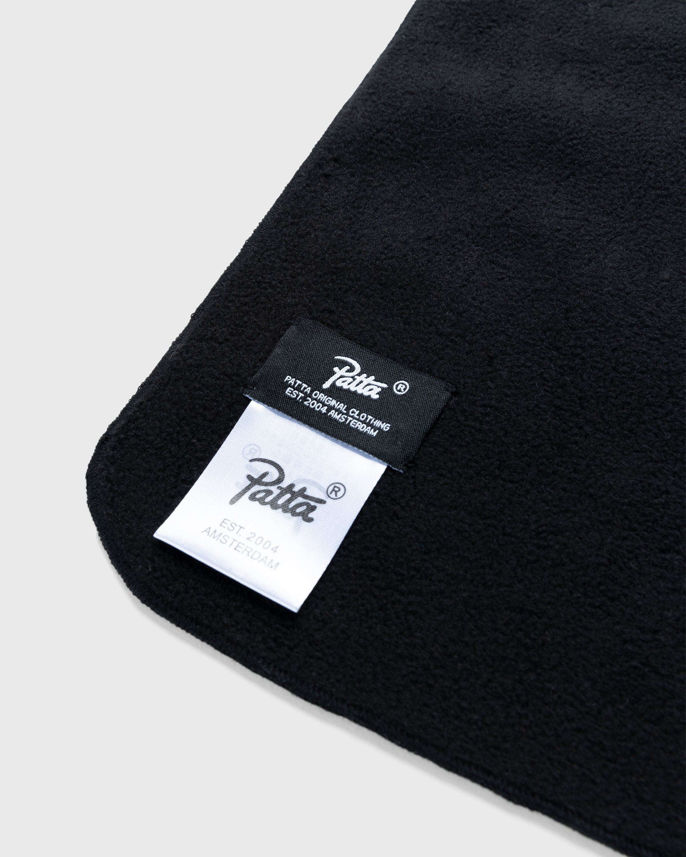 Patta - Fleece Scarf Black - Accessories - Black - Image 4