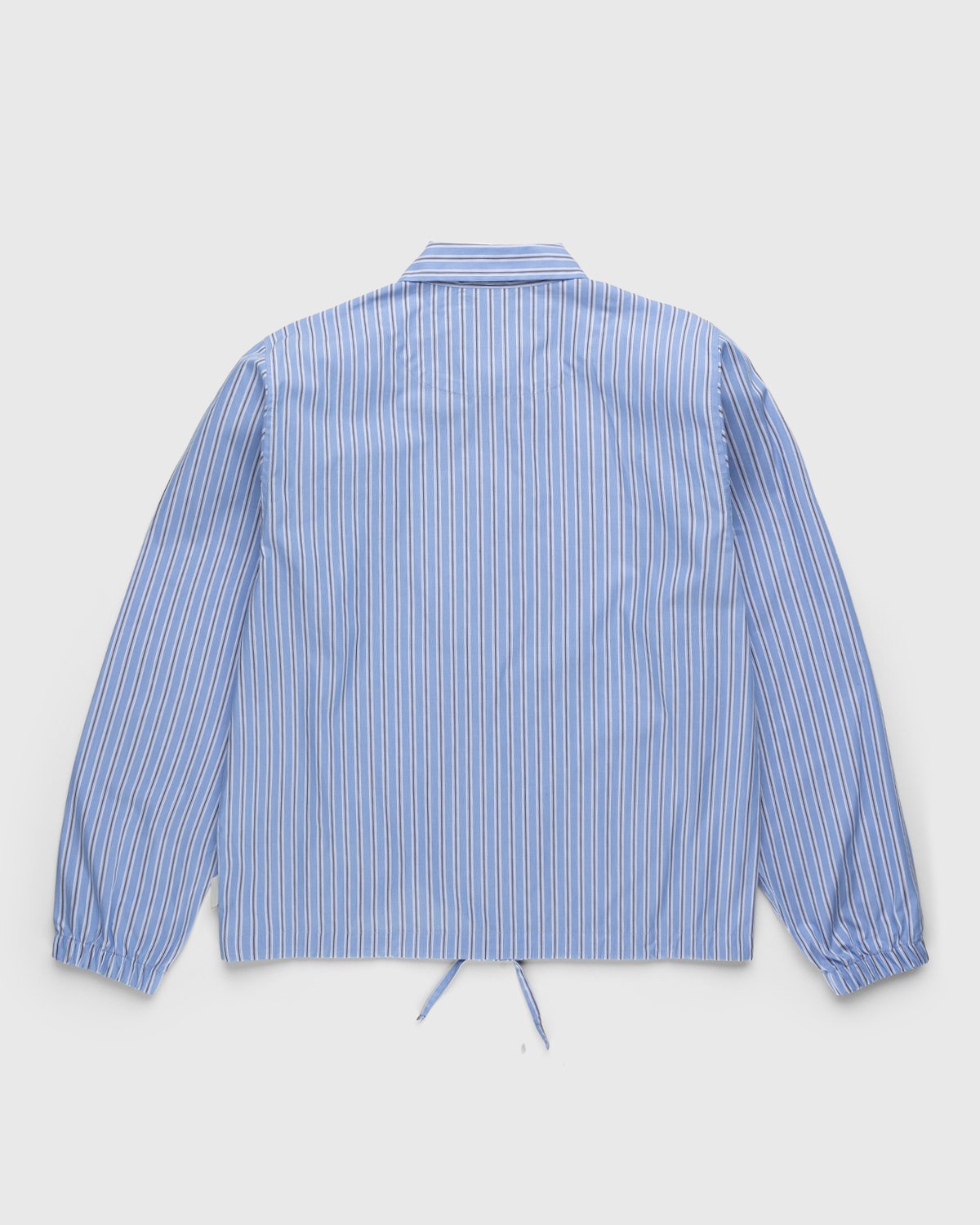 Highsnobiety - Poplin Shirt Jacket Blue/White - Clothing - Blue - Image 2