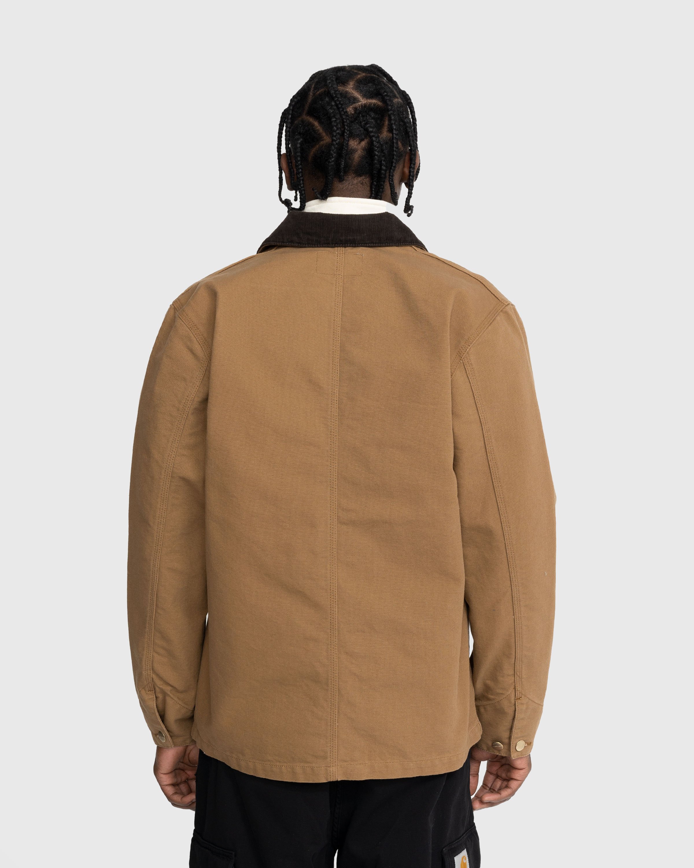 Carhartt WIP - Michigan Chore Coat Hamilton Brown - Clothing - Brown - Image 3