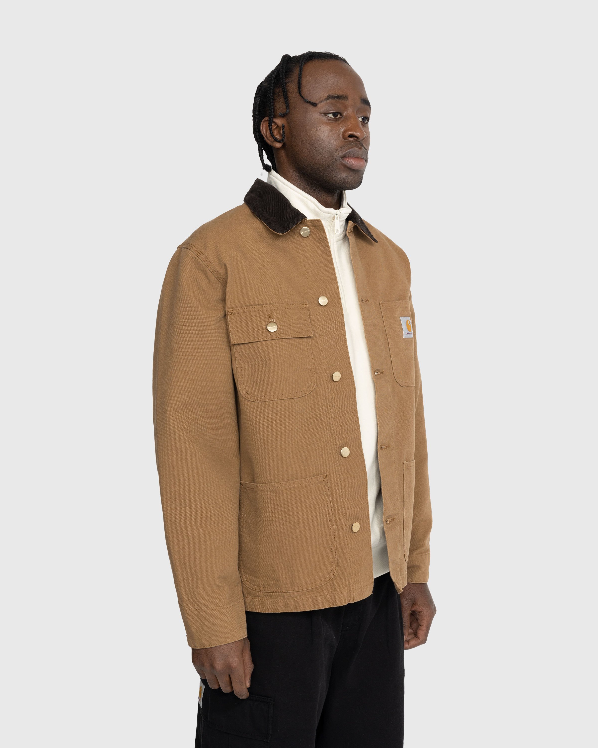 Carhartt WIP - Michigan Chore Coat Hamilton Brown - Clothing - Brown - Image 4