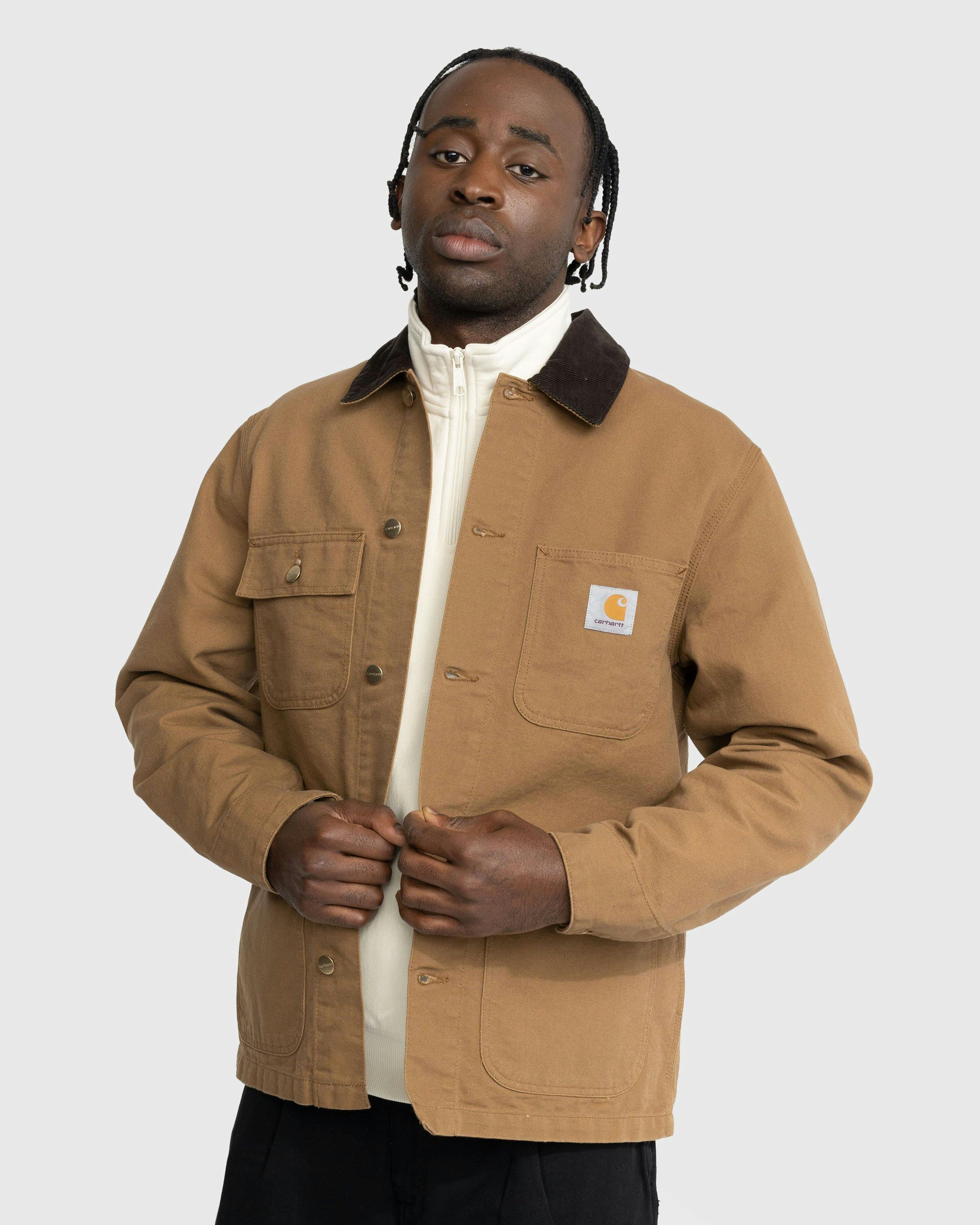 Carhartt WIP - Michigan Chore Coat Hamilton Brown - Clothing - Brown - Image 7