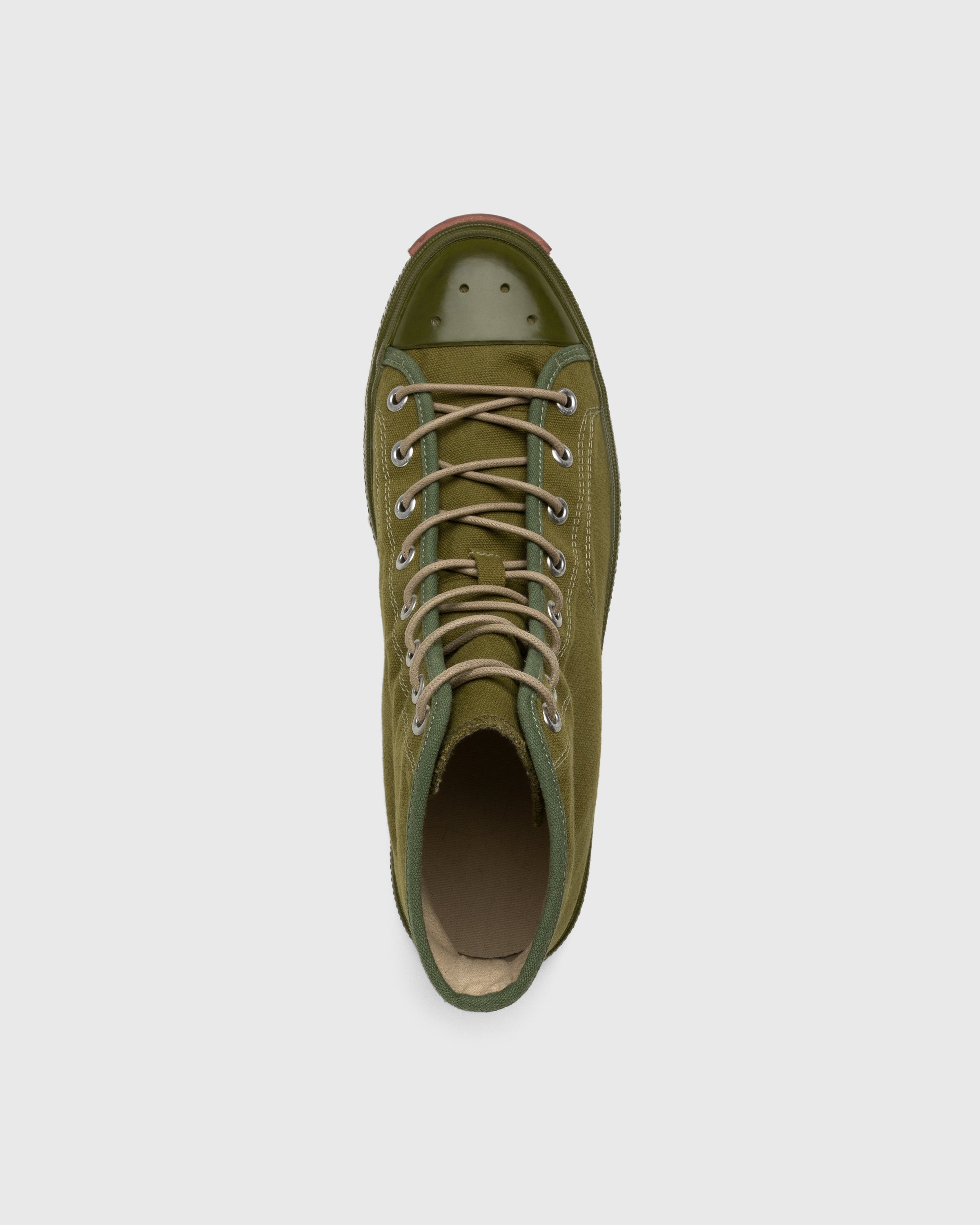 Acne Studios - Ballow High-Top Sneakers Olive Green - Footwear - Green - Image 5