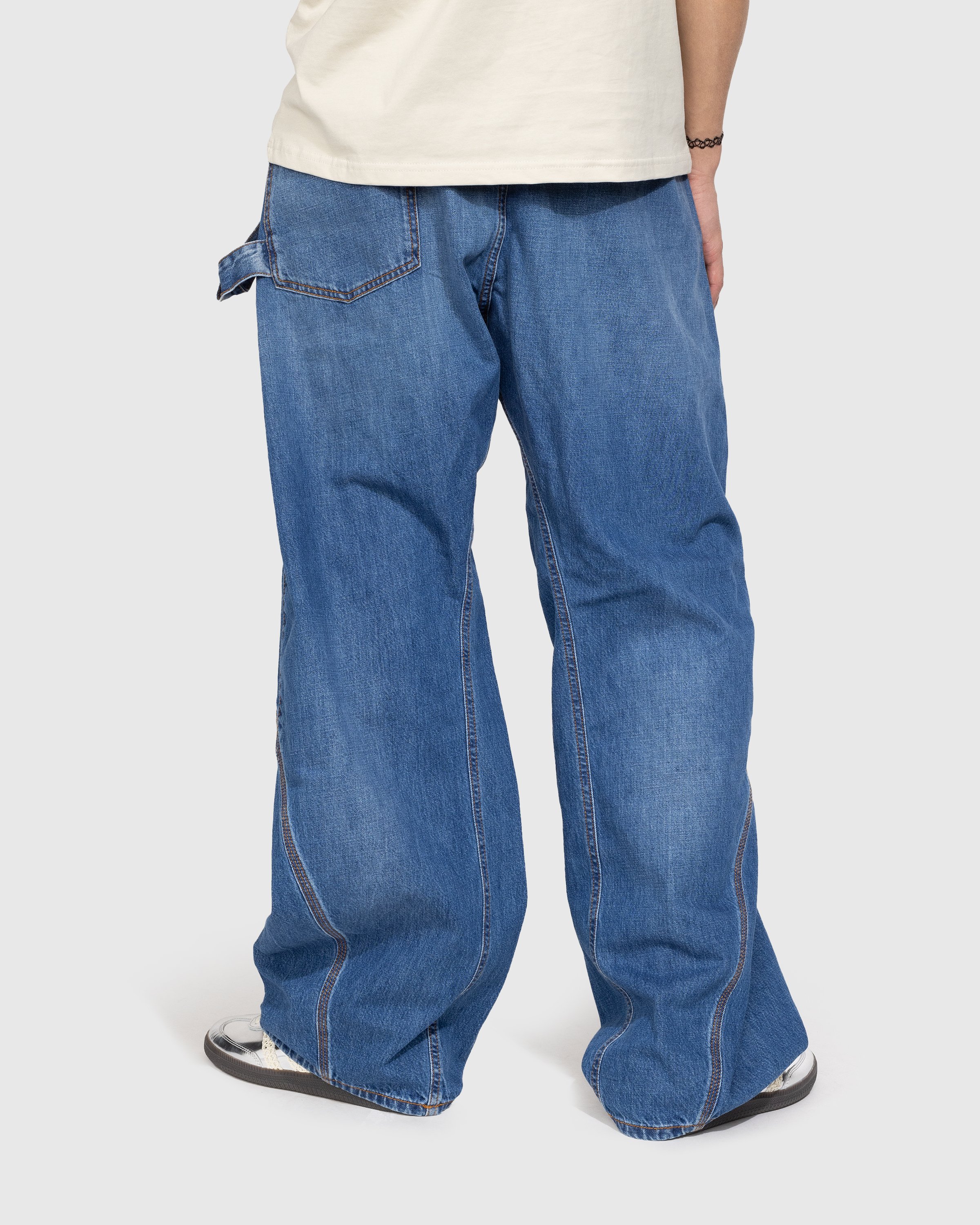 J.W. Anderson - Twisted Workwear Jeans Blue - Clothing - Blue - Image 2