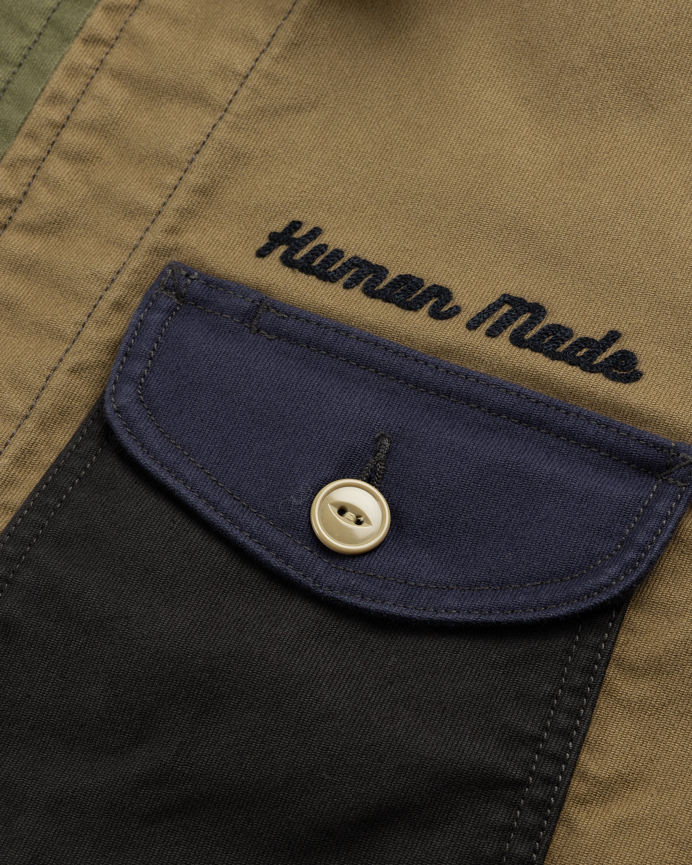 Human Made - Zip-Up Work Jacket Navy - Clothing - Blue - Image 6