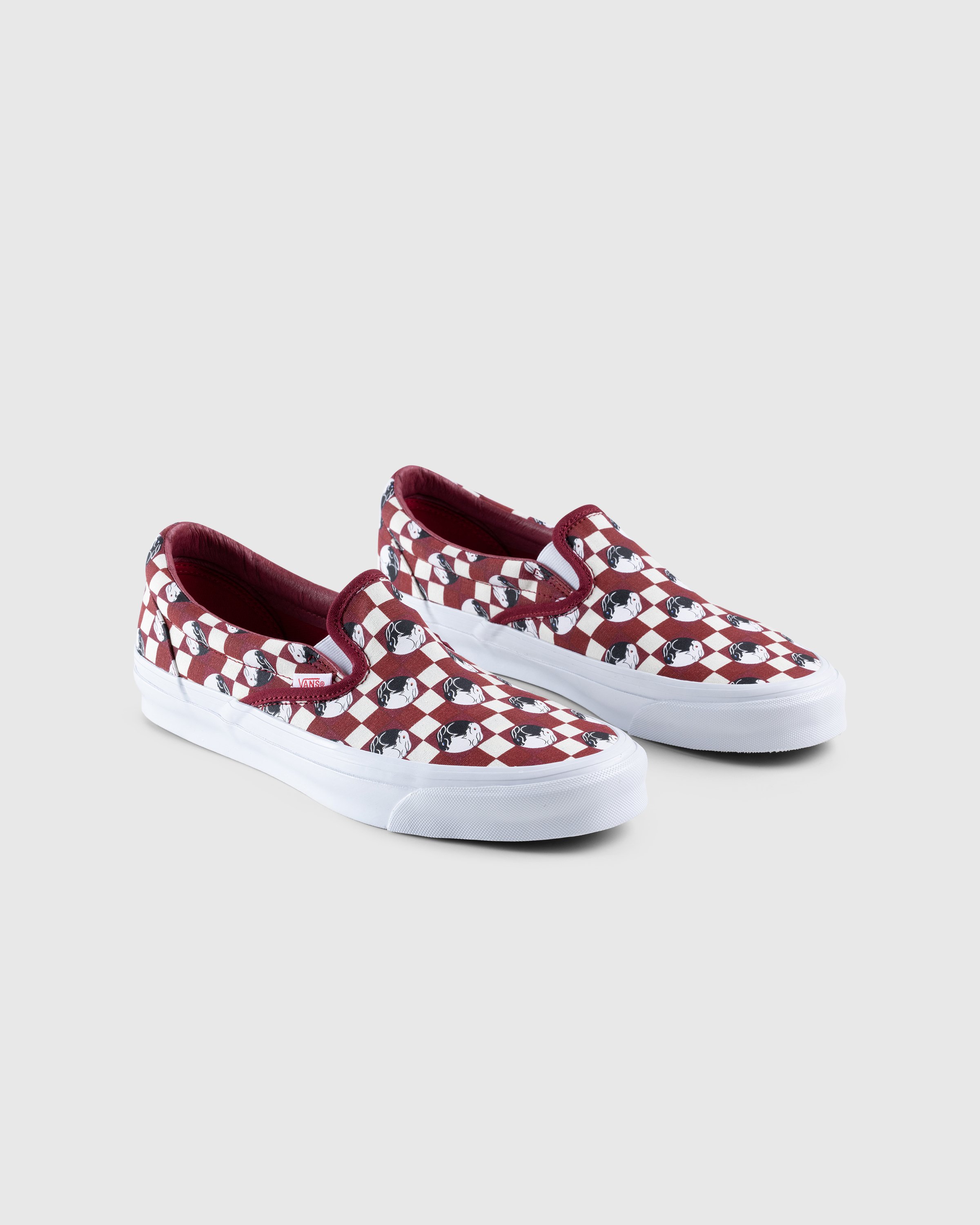 Vans - UA OG Classic Slip-On Year of the Rabbit Red - Footwear - Red - Image 3