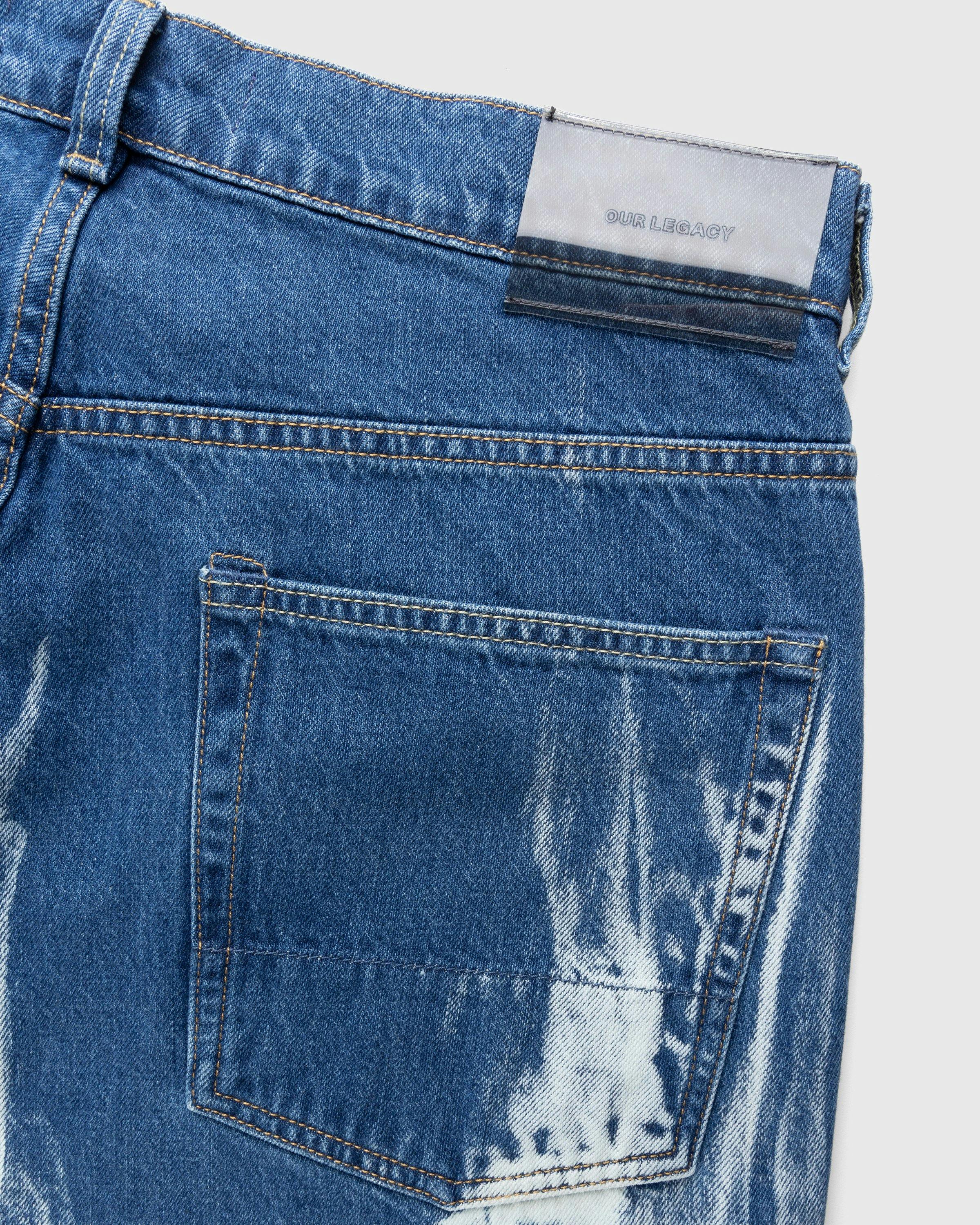 Our Legacy – Extended Third Cut Glass Bleach Denim