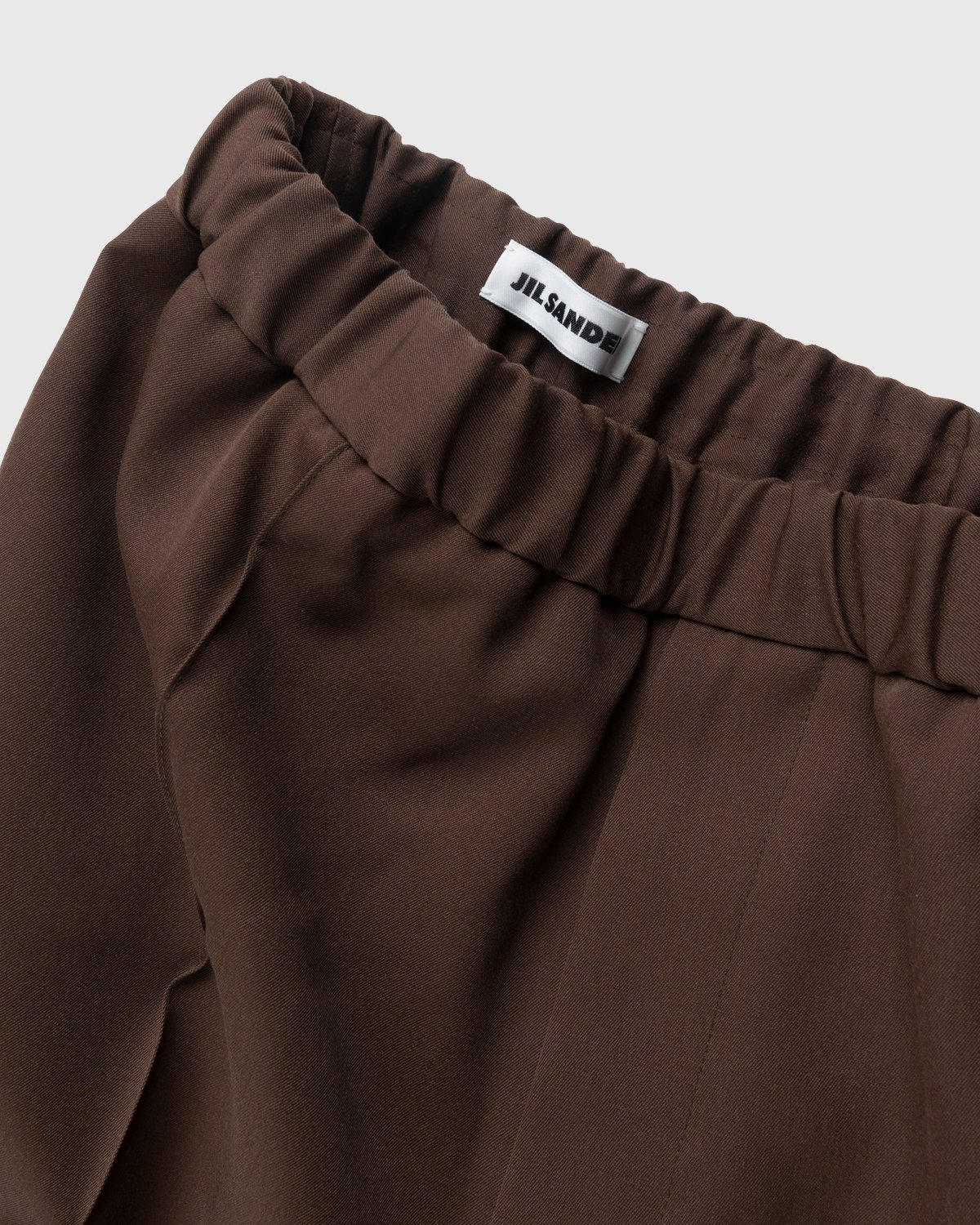 Jil Sander - Wool Trousers Medium Brown - Clothing - Brown - Image 3
