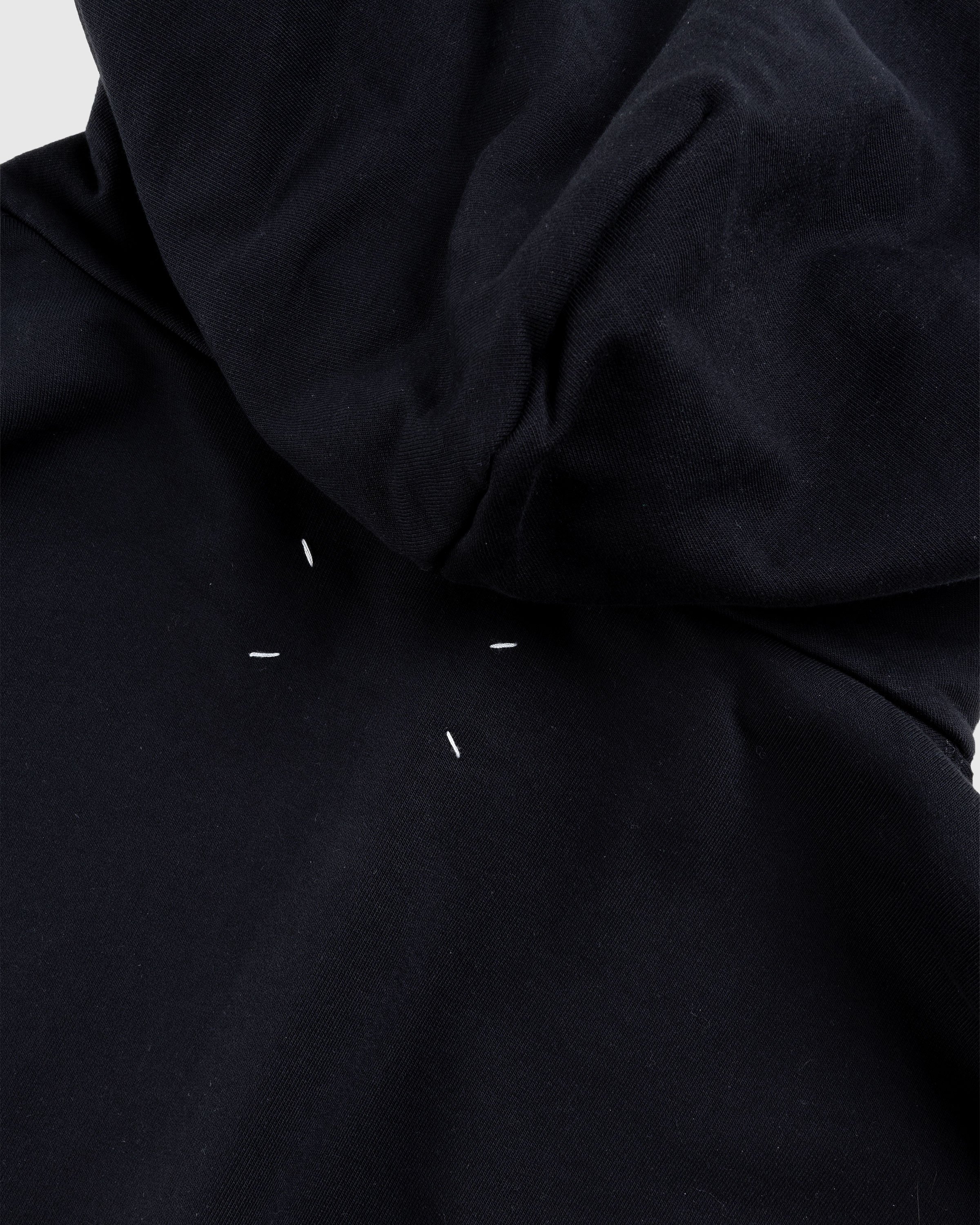 Maison Margiela - Numerical Logo Hoodie Black - Clothing - Black - Image 6