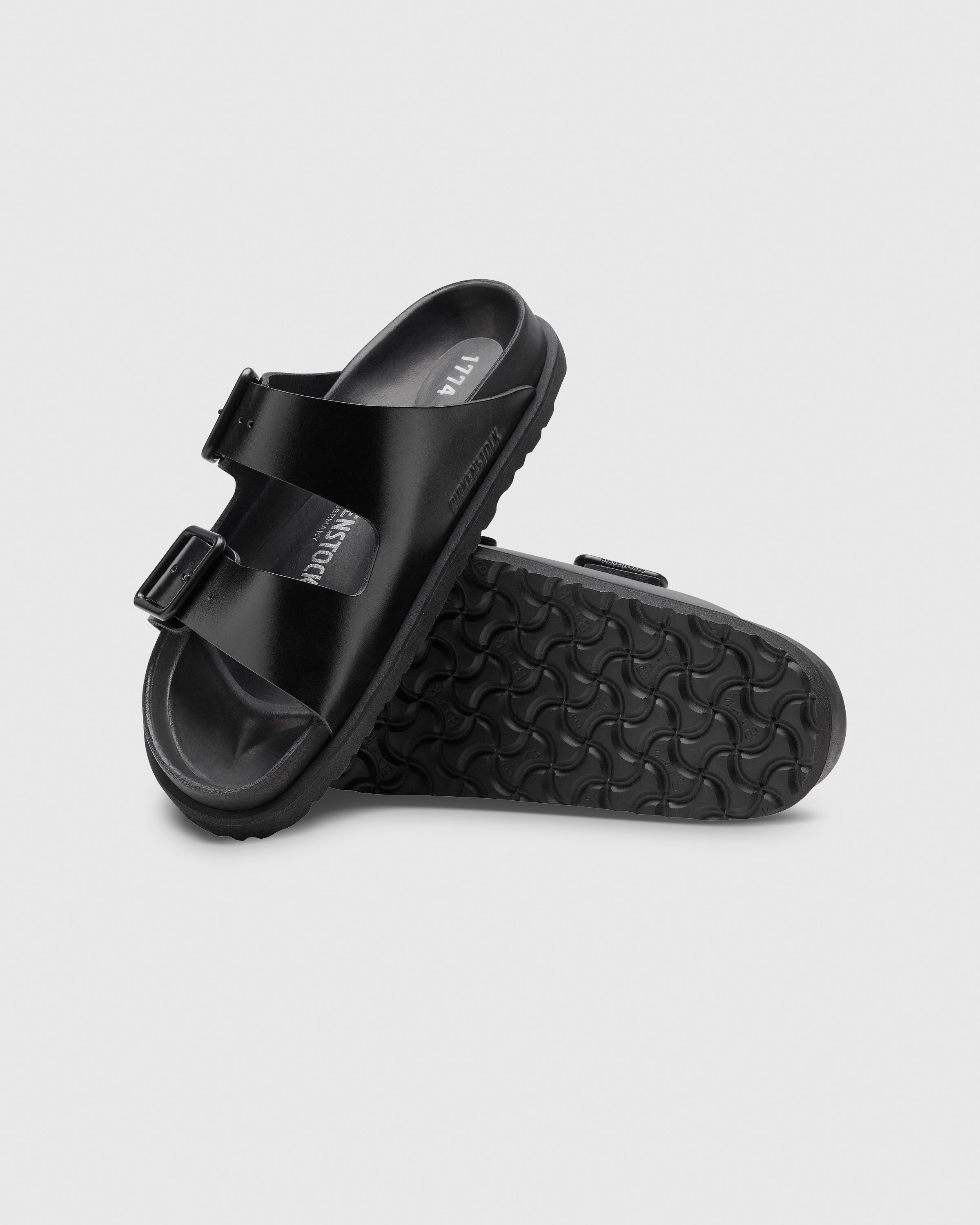 Birkenstock - Arizona Smooth Leather Black - Footwear - Black - Image 3