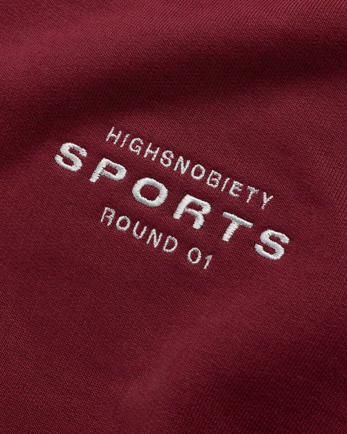 Highsnobiety - HS Sports Focus Hoodie Bordeaux - Clothing - Red - Image 4