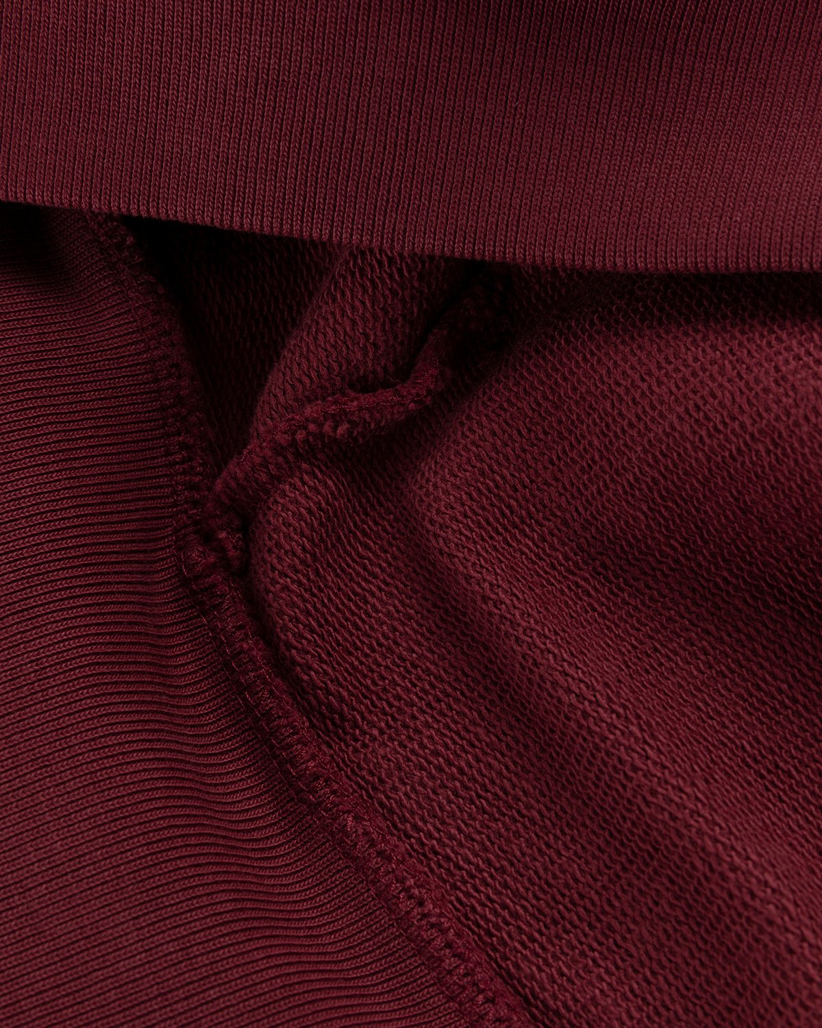 Highsnobiety - HS Sports Focus Hoodie Bordeaux - Clothing - Red - Image 7