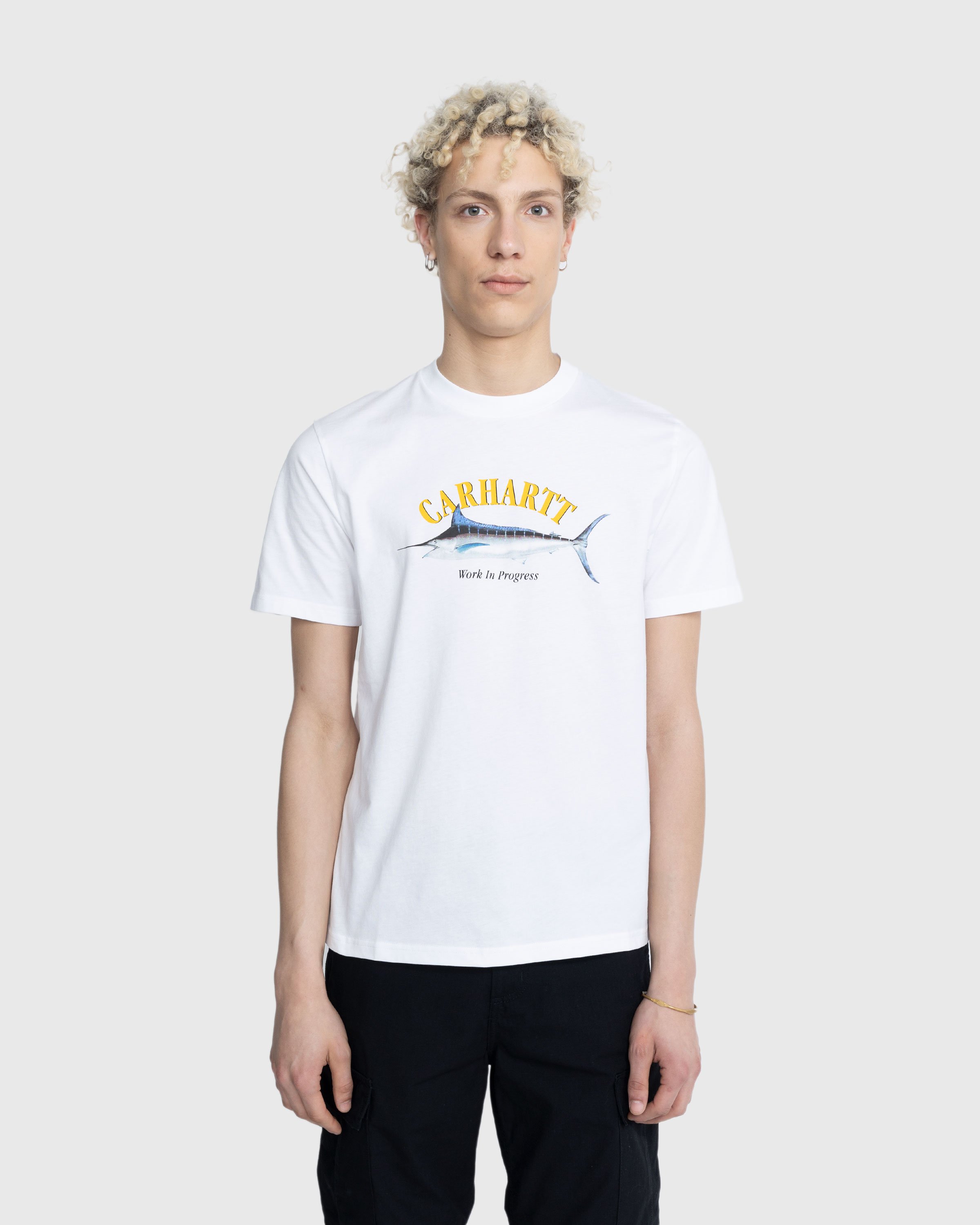 Carhartt WIP - Marlin T-Shirt White - Clothing - White - Image 2