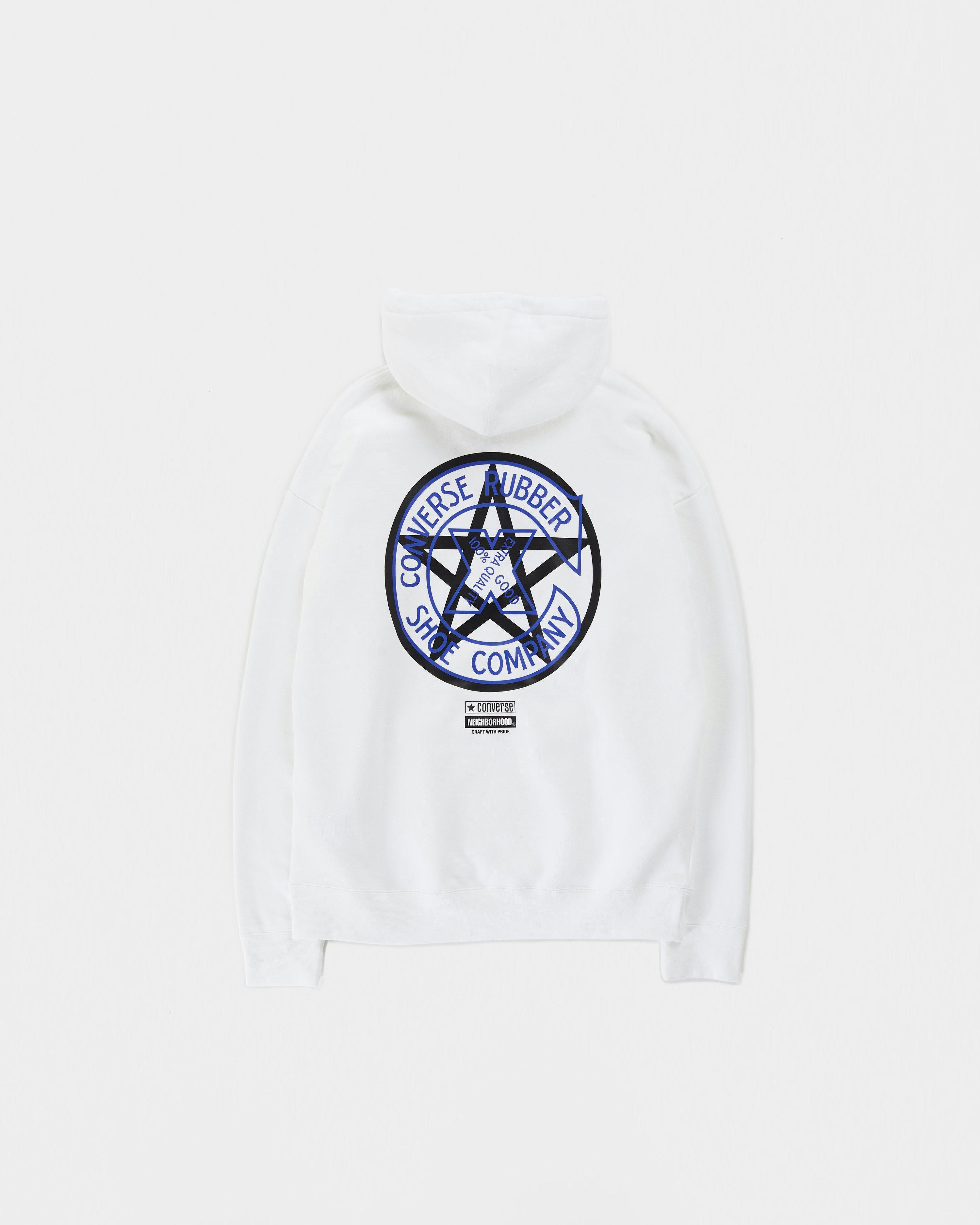 NBHD x Converse - White Hoodie - Clothing - White - Image 2