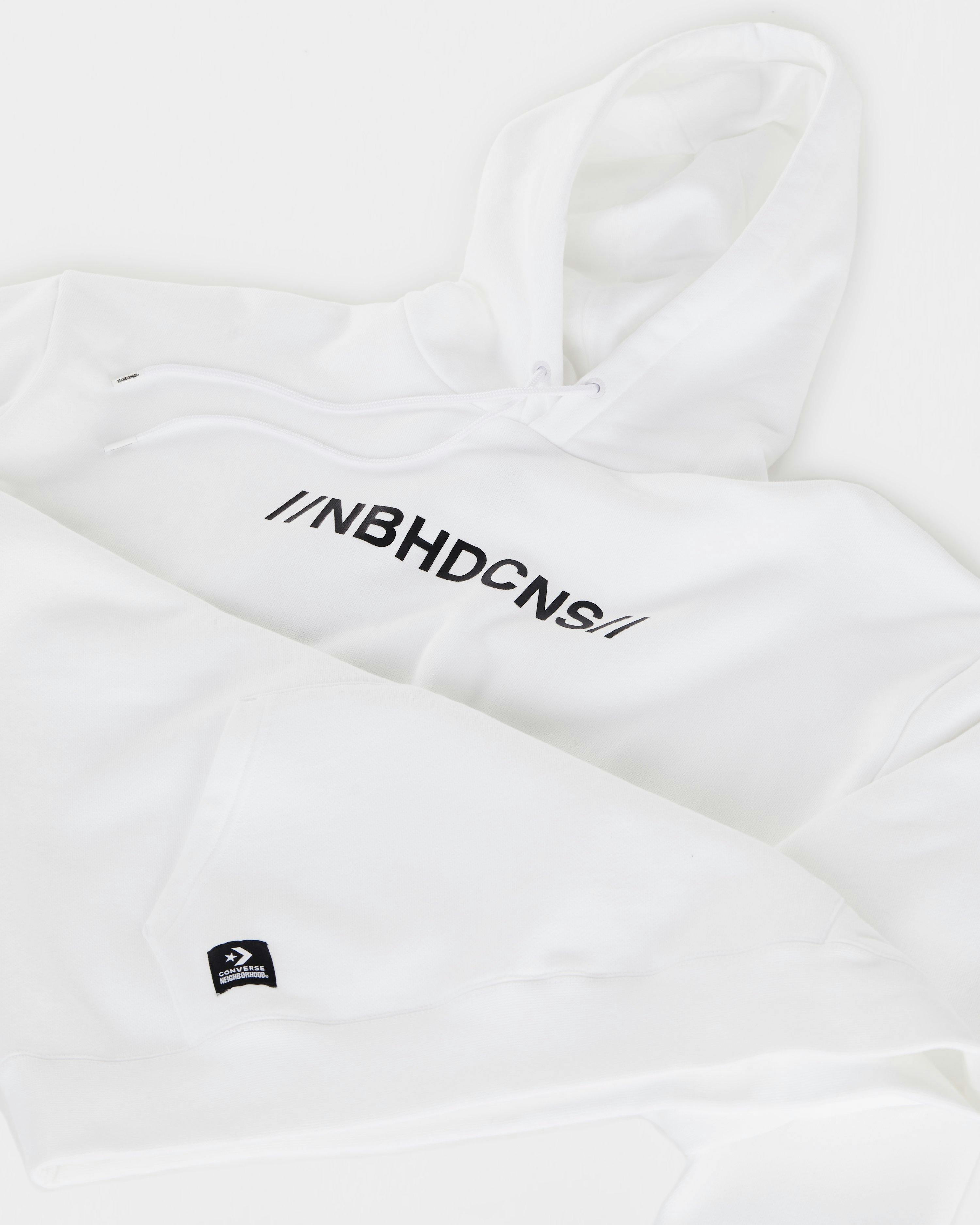 NBHD x Converse - White Hoodie - Clothing - White - Image 3