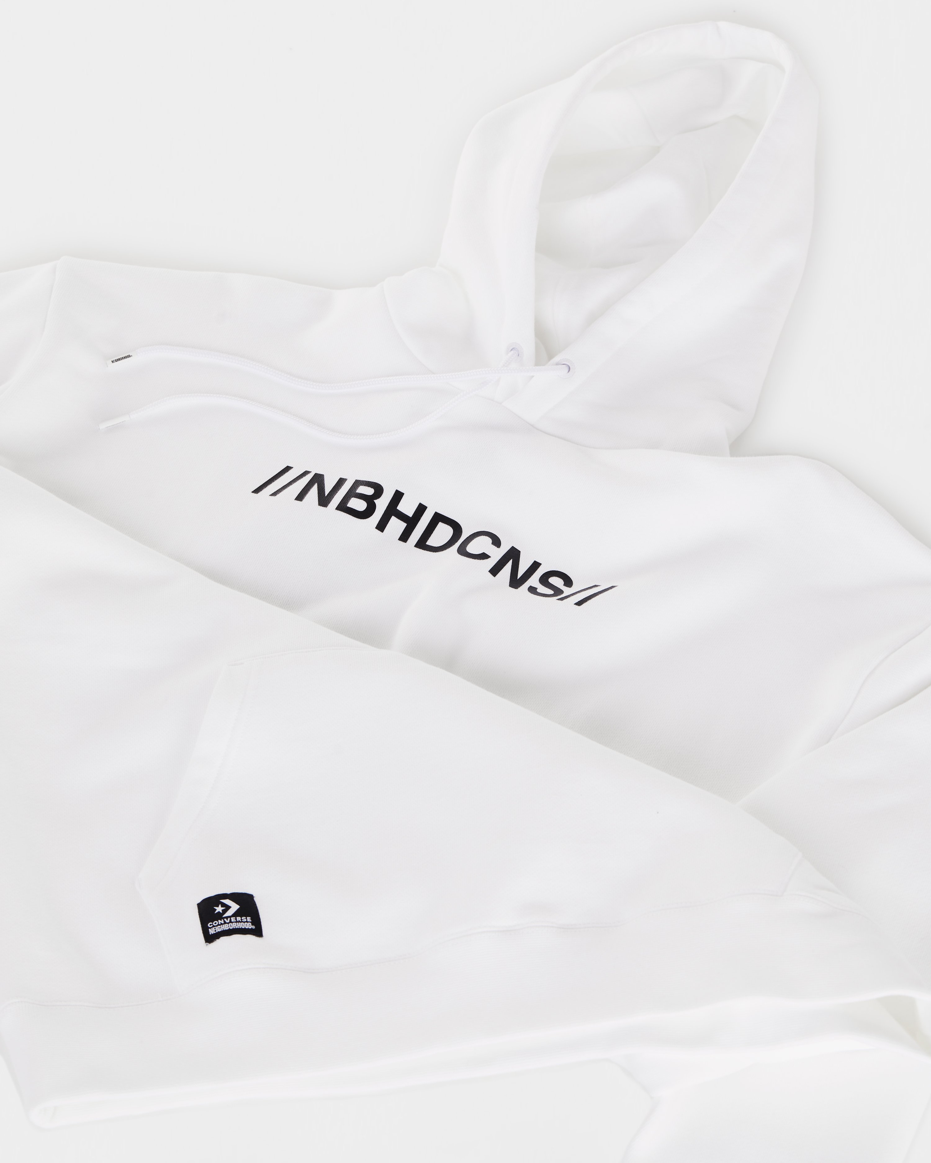 NBHD x Converse - White Hoodie - Clothing - White - Image 3