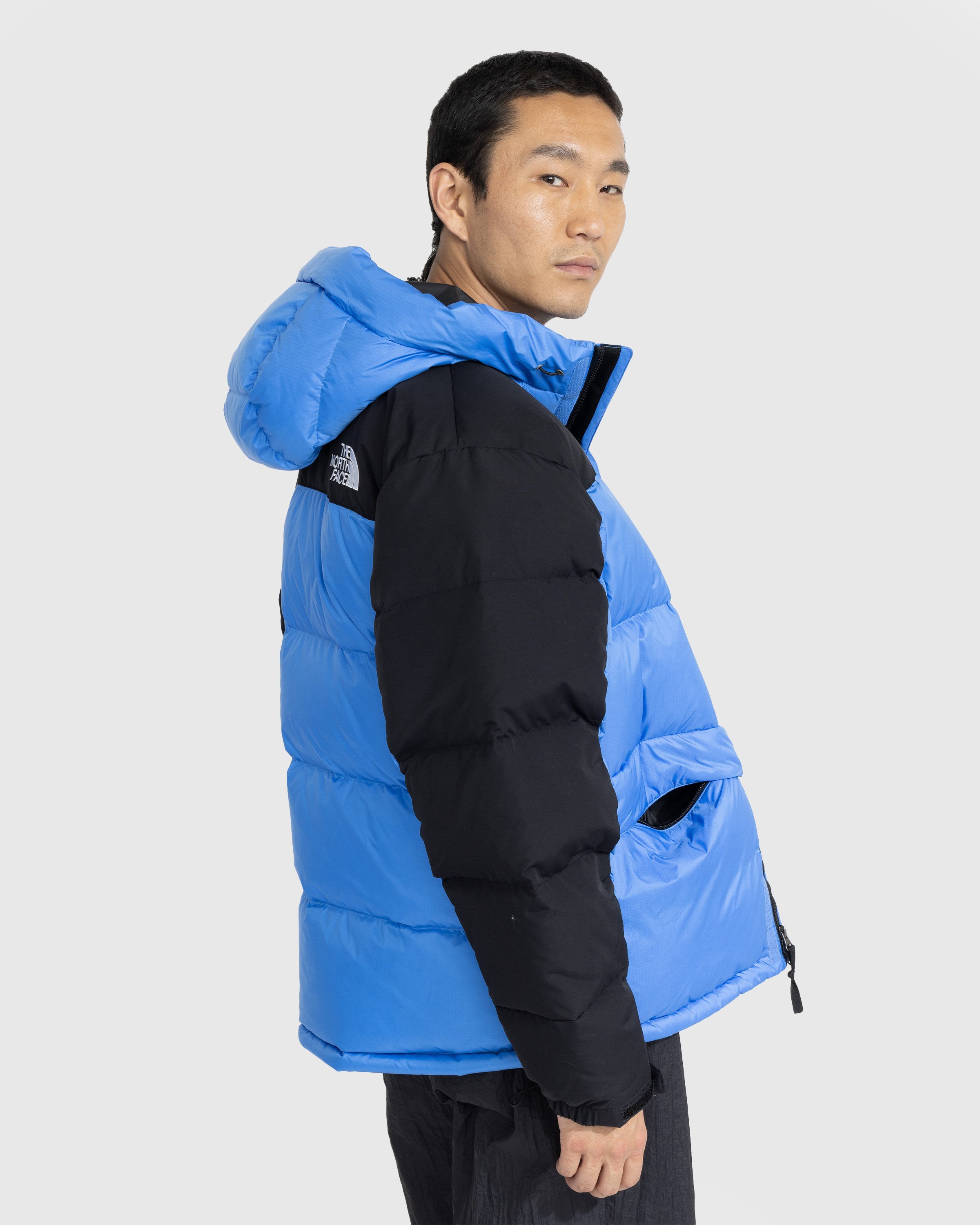 The North Face - Himalayan Down Parka Super Sonic Blue/TNF Black - Clothing - Blue - Image 3