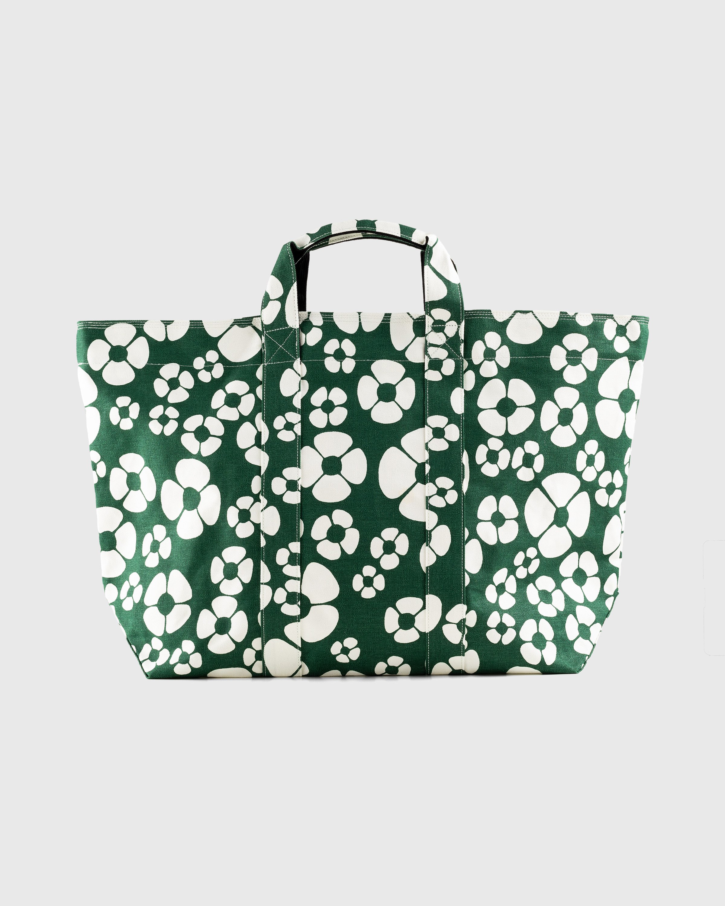 Marni x Carhartt WIP - Floral Shopper Tote Green - Accessories - Green - Image 2