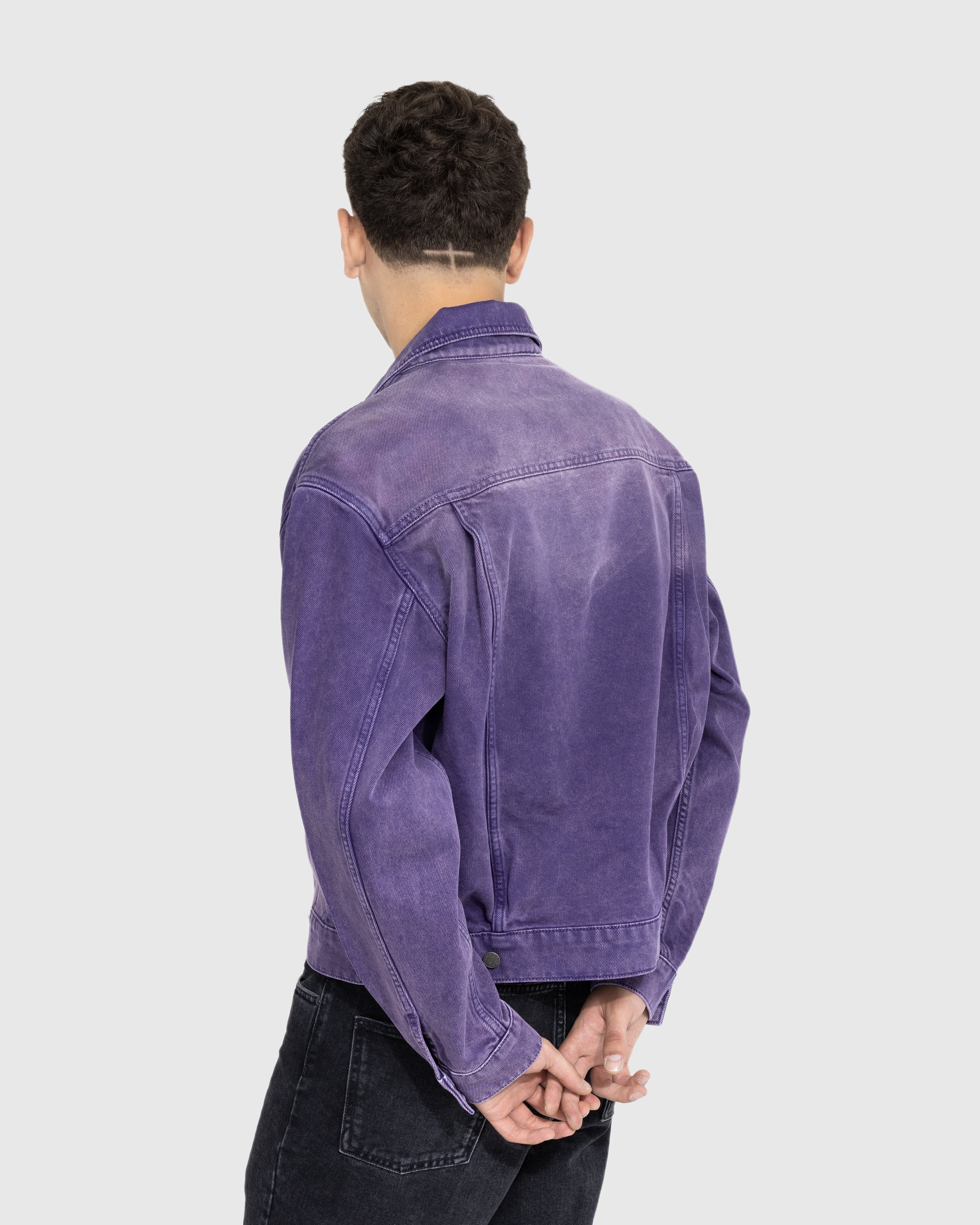 Guess USA - Vintage Denim Jacket Purple - Clothing - Purple - Image 3