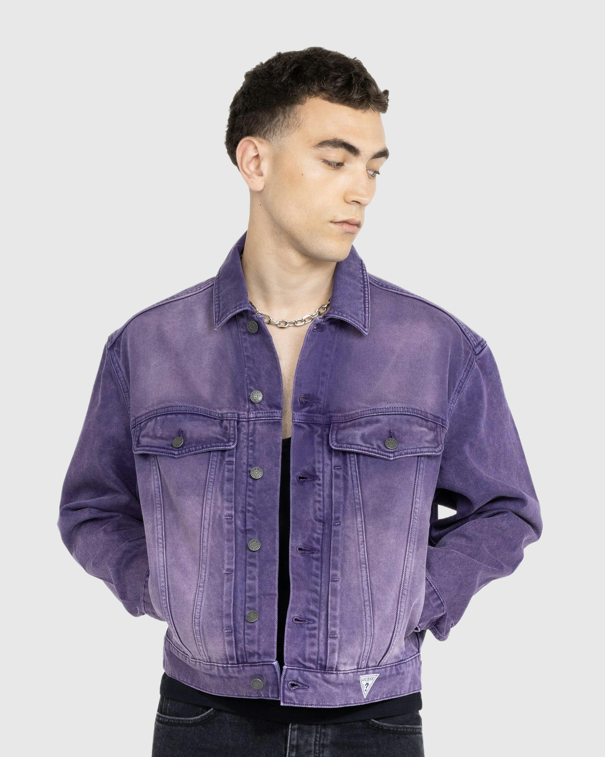 Guess USA - Vintage Denim Jacket Purple - Clothing - Purple - Image 2