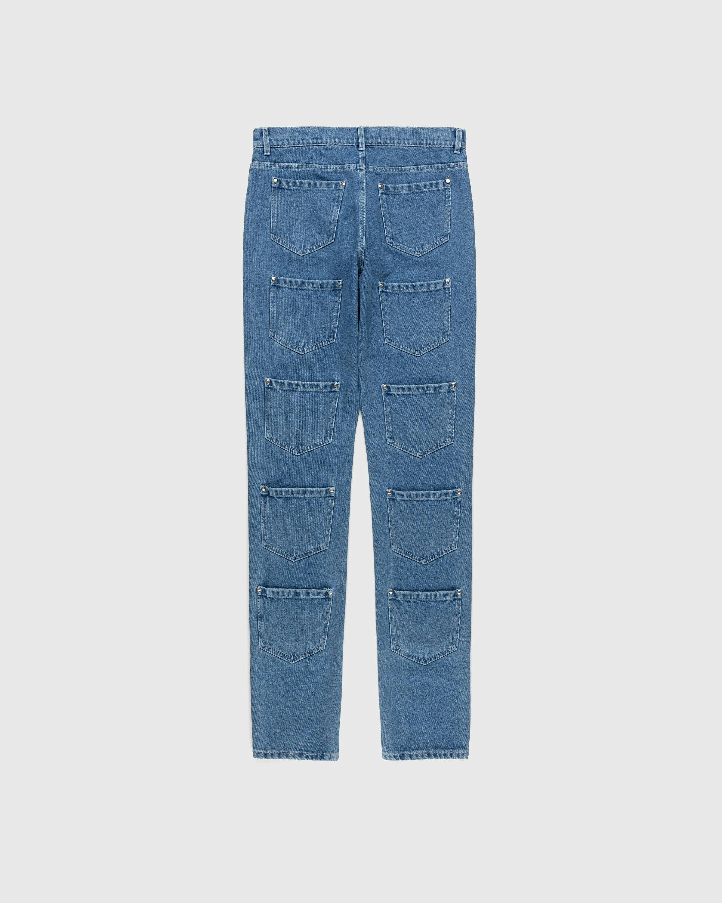 Lourdes New York - Multi-Pocket Denim Blue - Clothing - Blue - Image 2