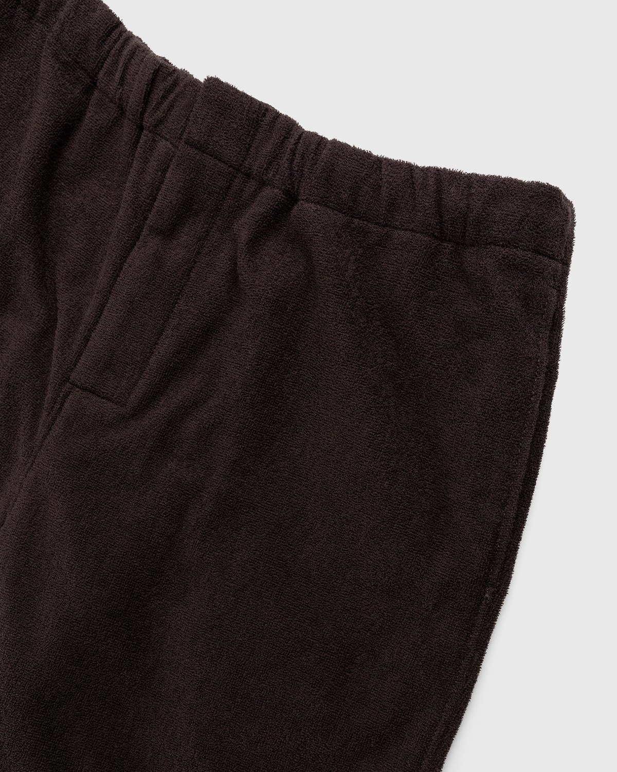 Auralee - Cotton Terry Cloth Shorts Brown - Clothing - Brown - Image 3