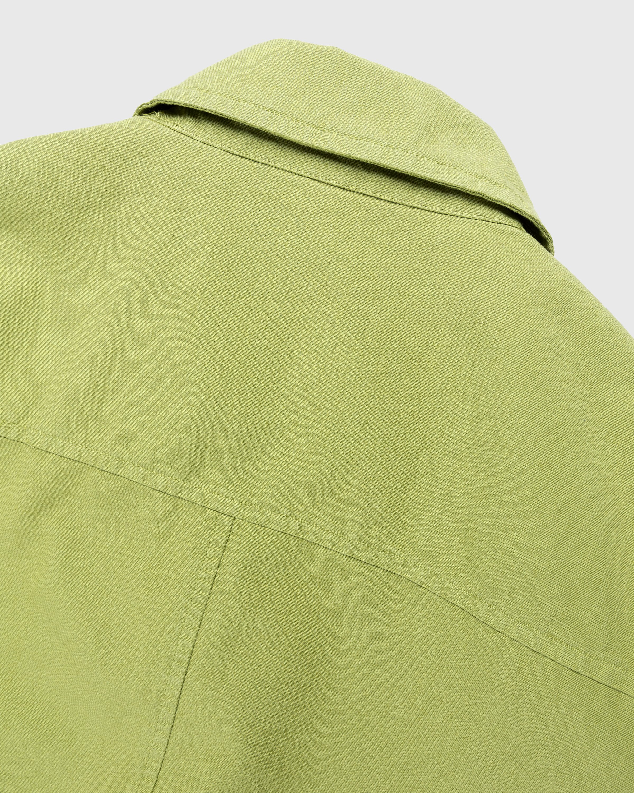 Winnie New York - Double Pocket Cotton Jacket Green - Clothing - Green - Image 3