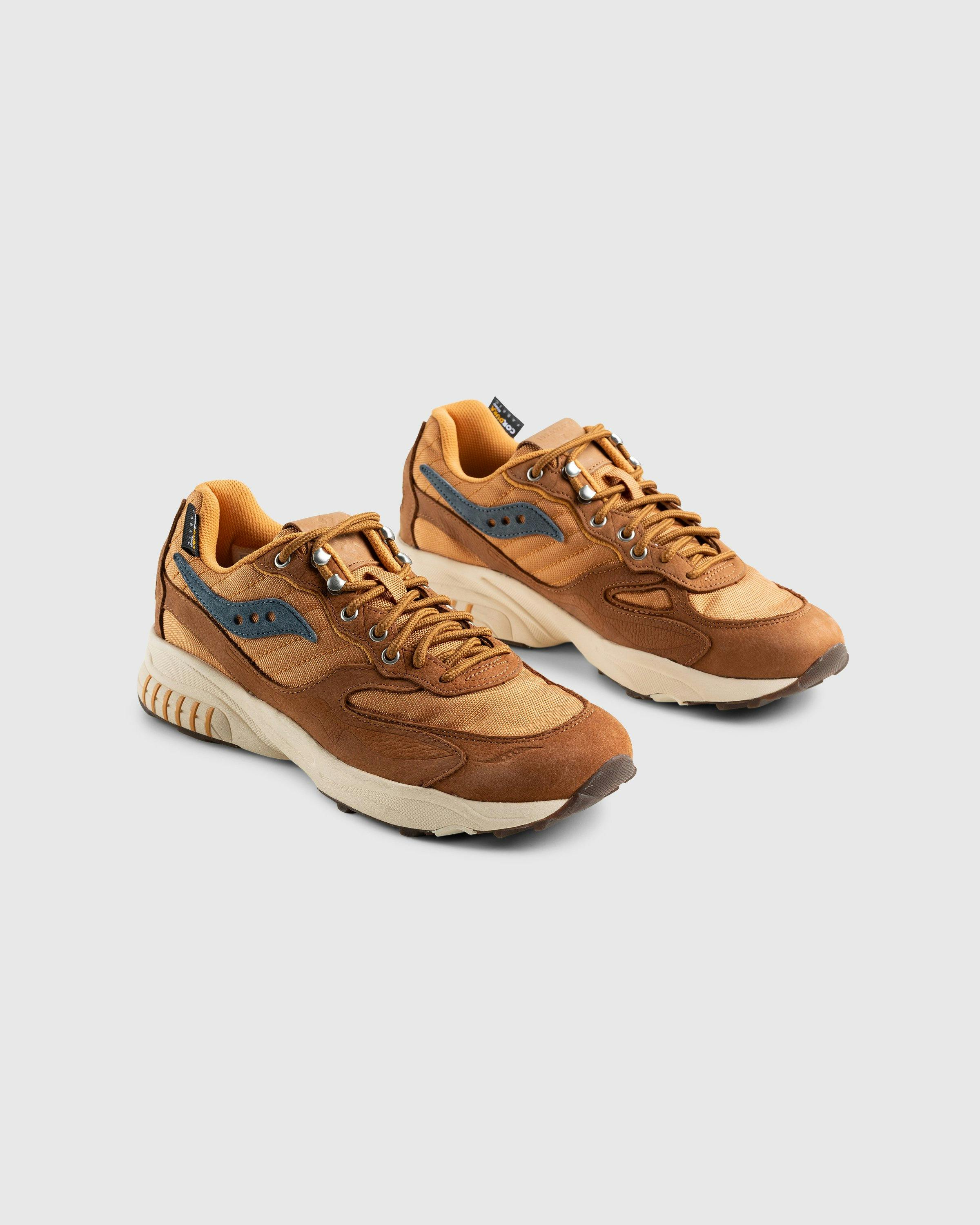 Saucony - 3D Grid Hurricane Brown/Rust - Footwear - Brown - Image 3