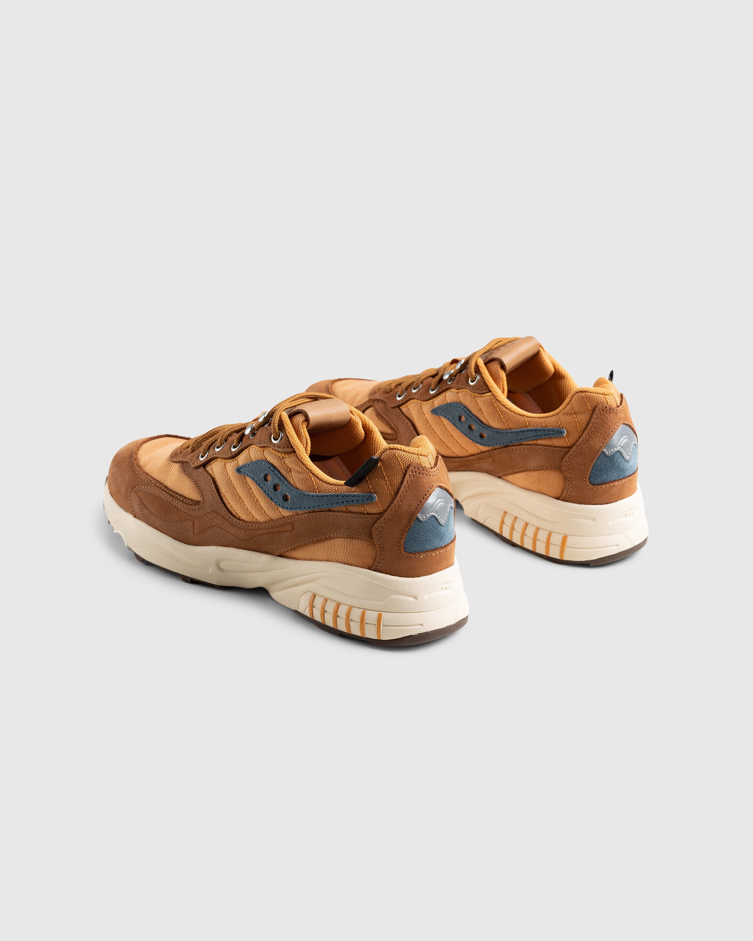Saucony - 3D Grid Hurricane Brown/Rust - Footwear - Brown - Image 4