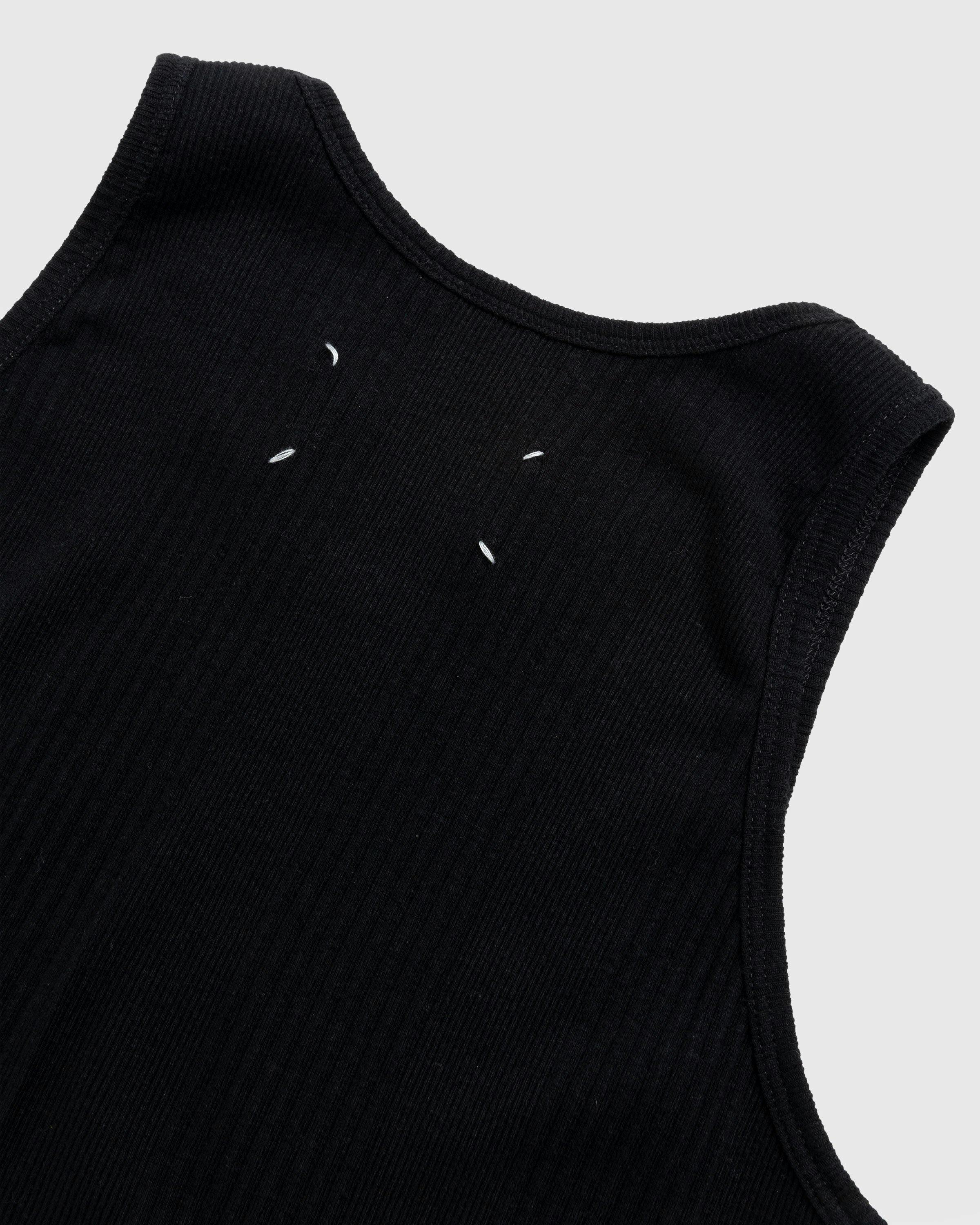 Maison Margiela – Rib Tank Top Black