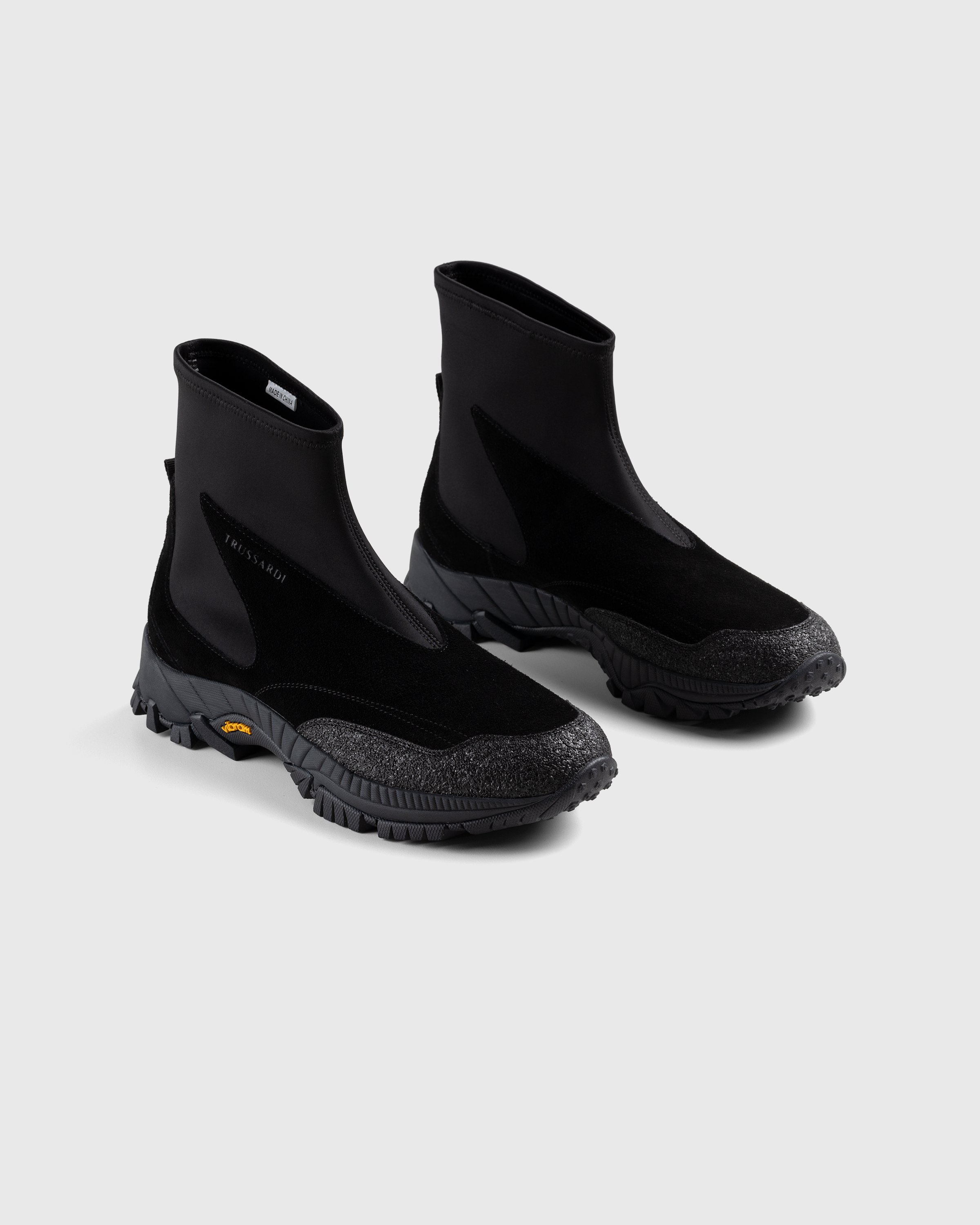 Trussardi - Neo Sock Sneaker Black - Footwear - Black - Image 3