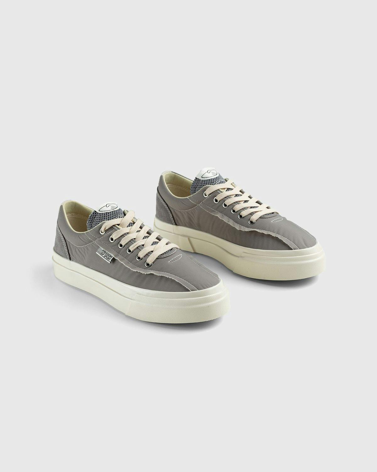 Stepney Workers Club - Dellow Track Raw Nylon Grey - Footwear - Grey - Image 3