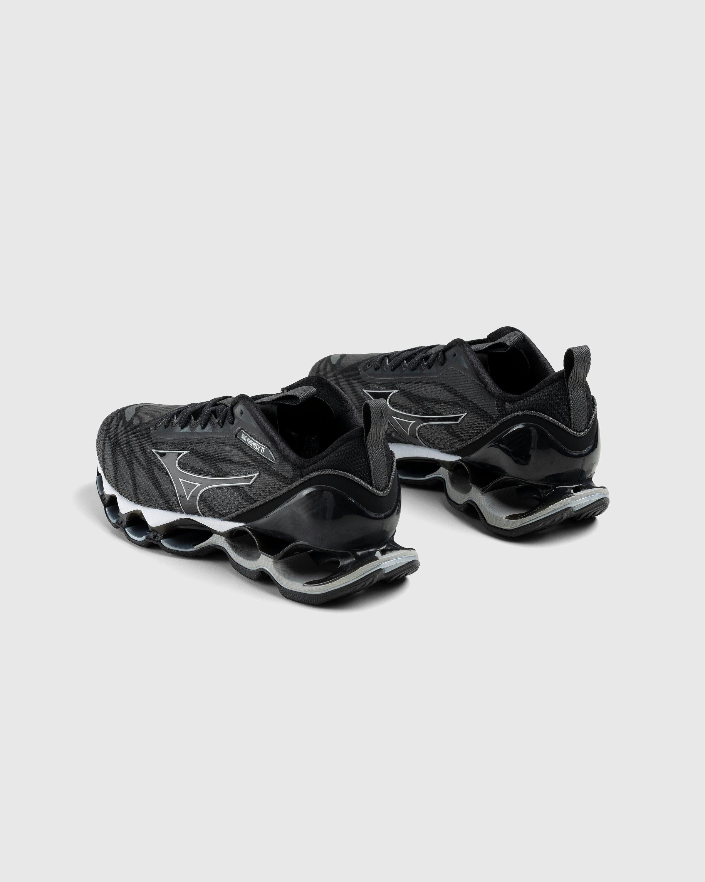 Mizuno - Wave Prophecy 11 Dark Shadow/Silver/Black - Footwear - Black - Image 4