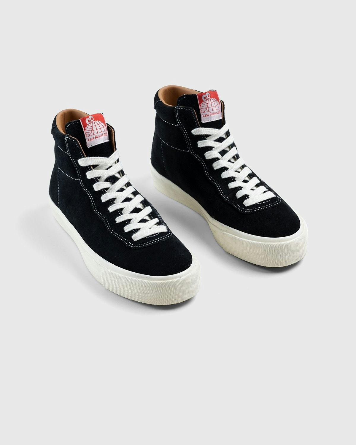 Last Resort AB - VM001 Suede Hi Black/White - Footwear - Black - Image 3