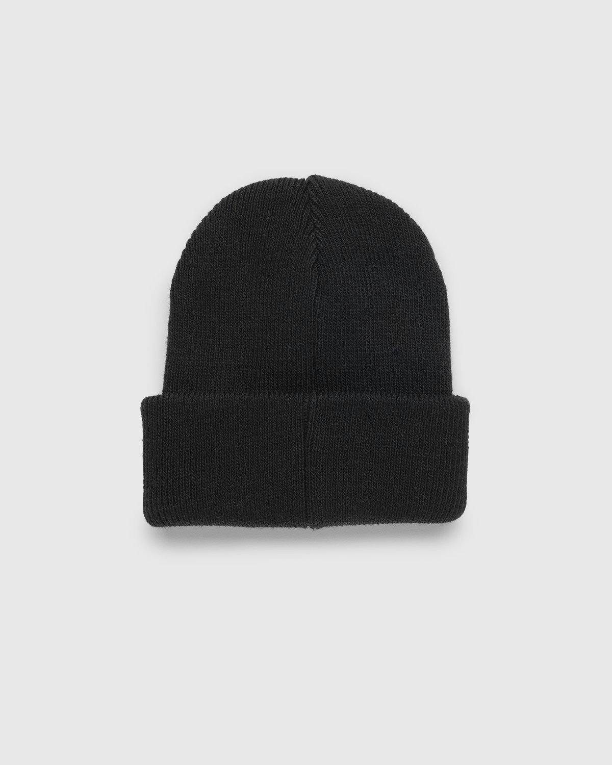 Highsnobiety - Watch Logo Staples Beanie Black - Accessories - Black - Image 2