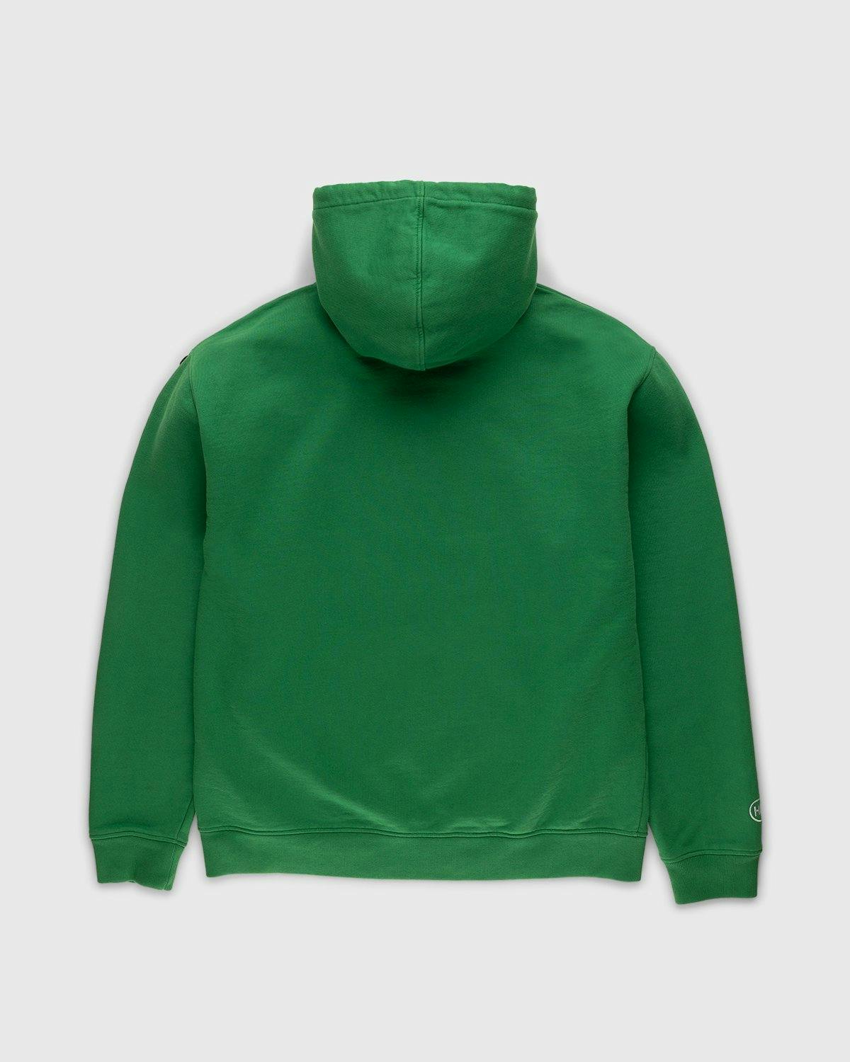 Highsnobiety - Logo Hoodie Green - Clothing - Green - Image 2