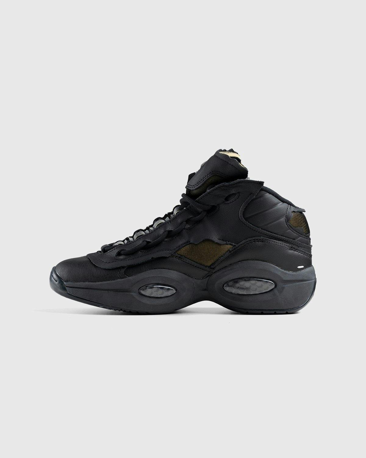 Reebok x Maison Margiela - Question Mid Memory Of Black - Footwear - Black - Image 2