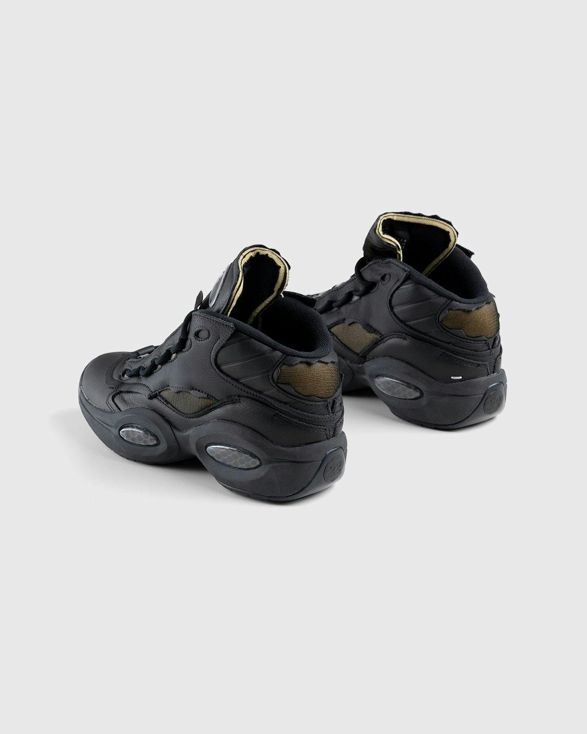 Reebok x Maison Margiela - Question Mid Memory Of Black - Footwear - Black - Image 4