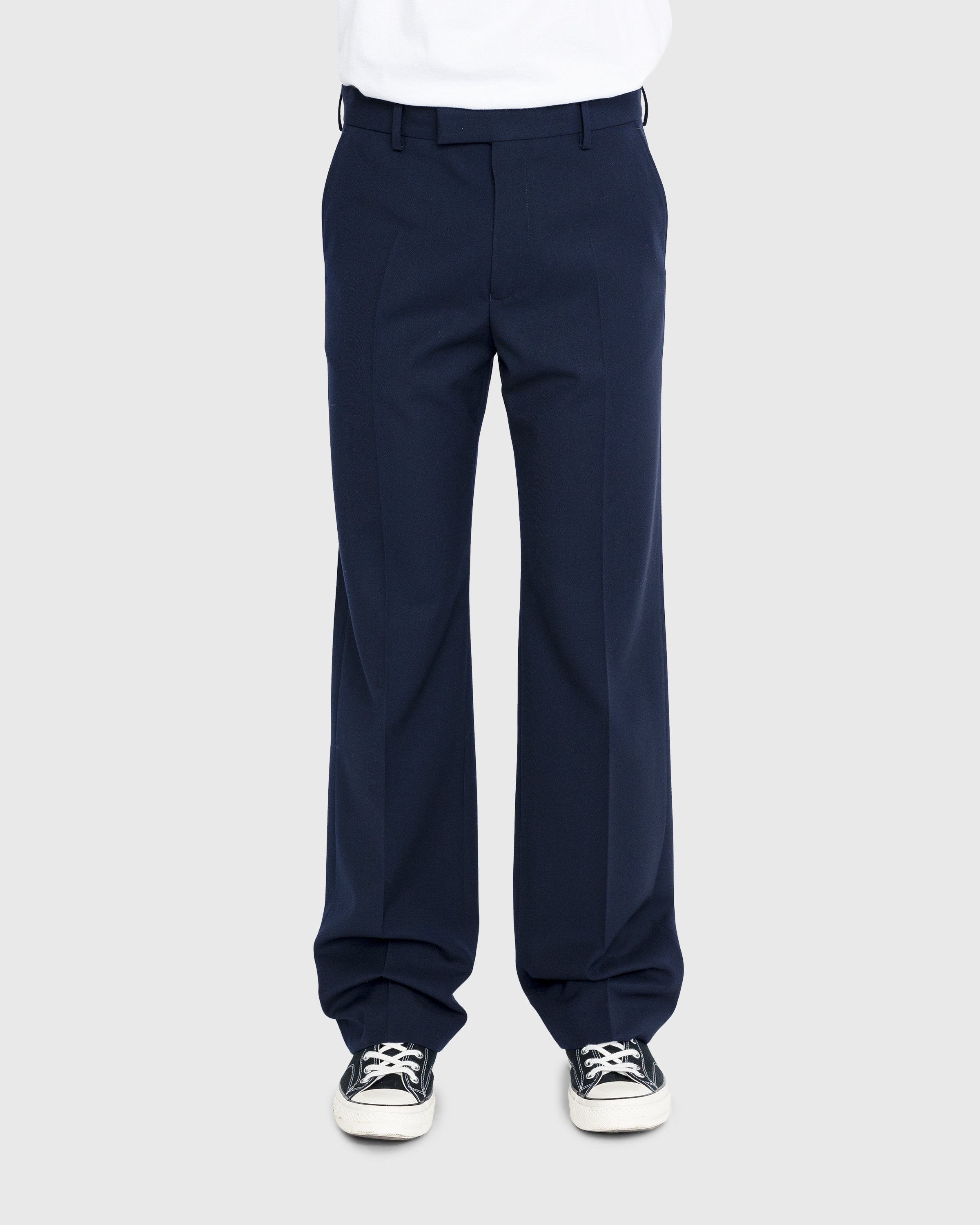 Dries van Noten - Pinnet Long Pants Blue - Clothing - Blue - Image 2