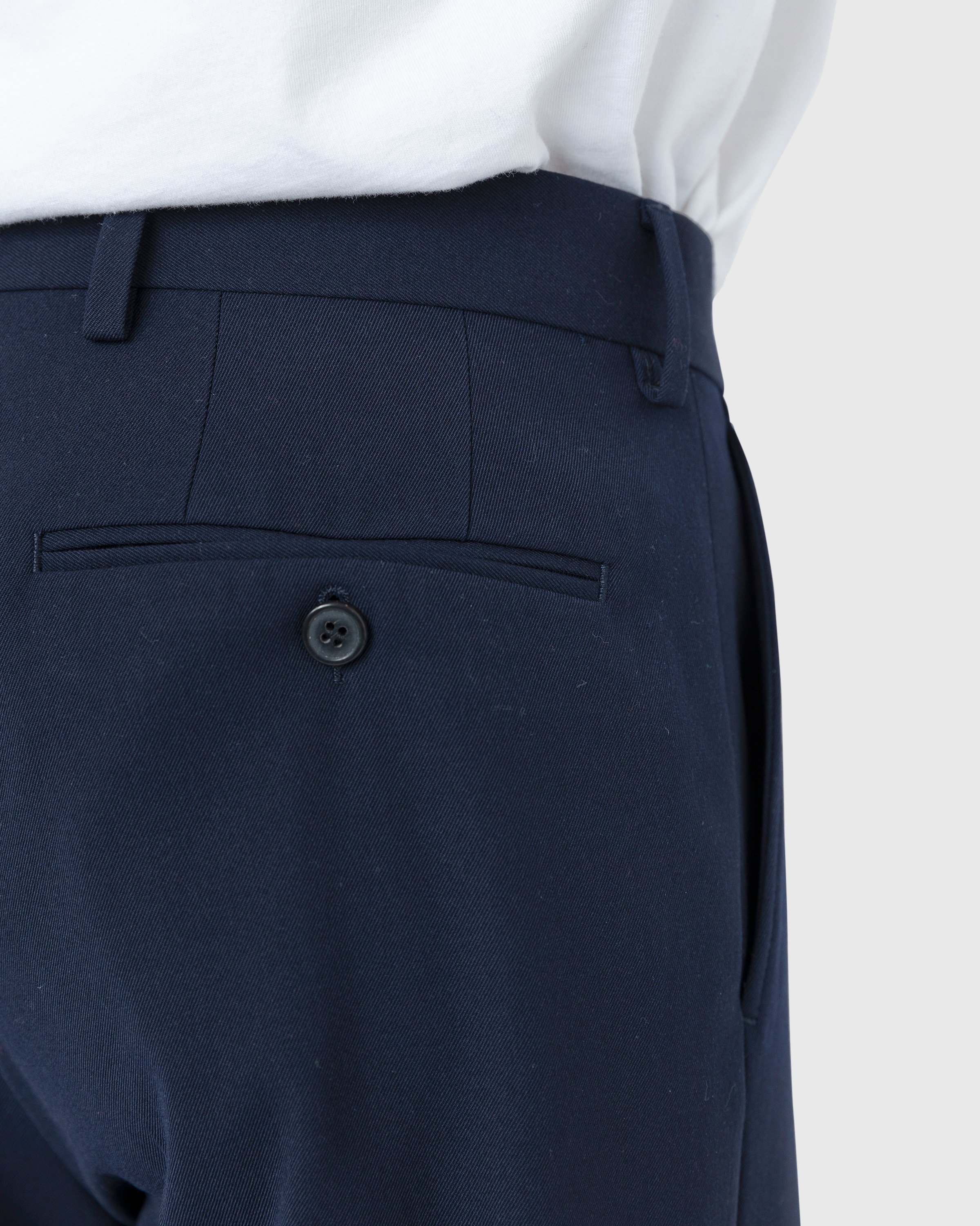 Dries van Noten - Pinnet Long Pants Blue - Clothing - Blue - Image 6