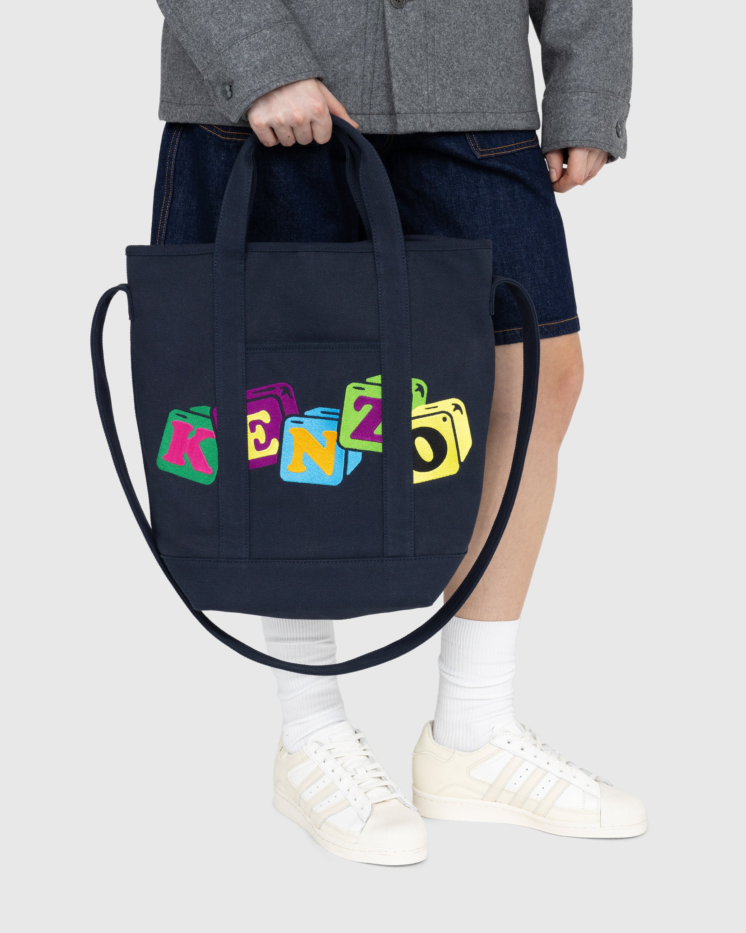 Kenzo - BOKE Boy Tote Bag Blue - Accessories - Blue - Image 4