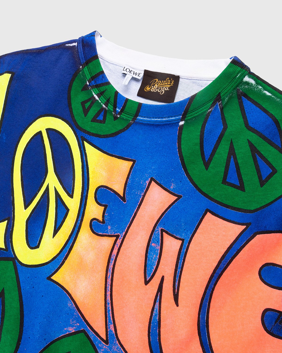 Loewe - Paula's Ibiza Peace Print T-Shirt Multi - Clothing - Multi - Image 5