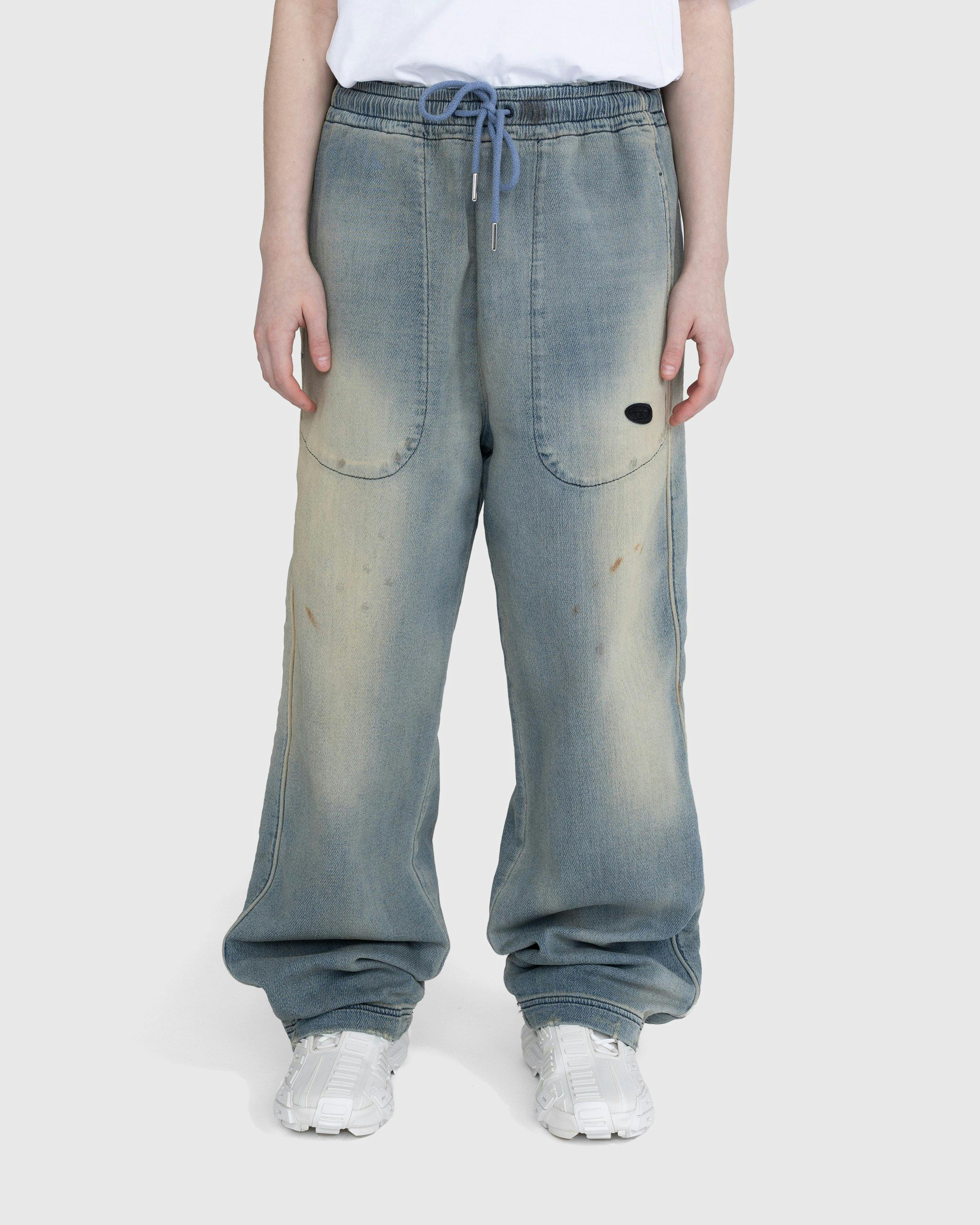 Diesel - D-Martians Track Denim Blue - Clothing - Brown - Image 2