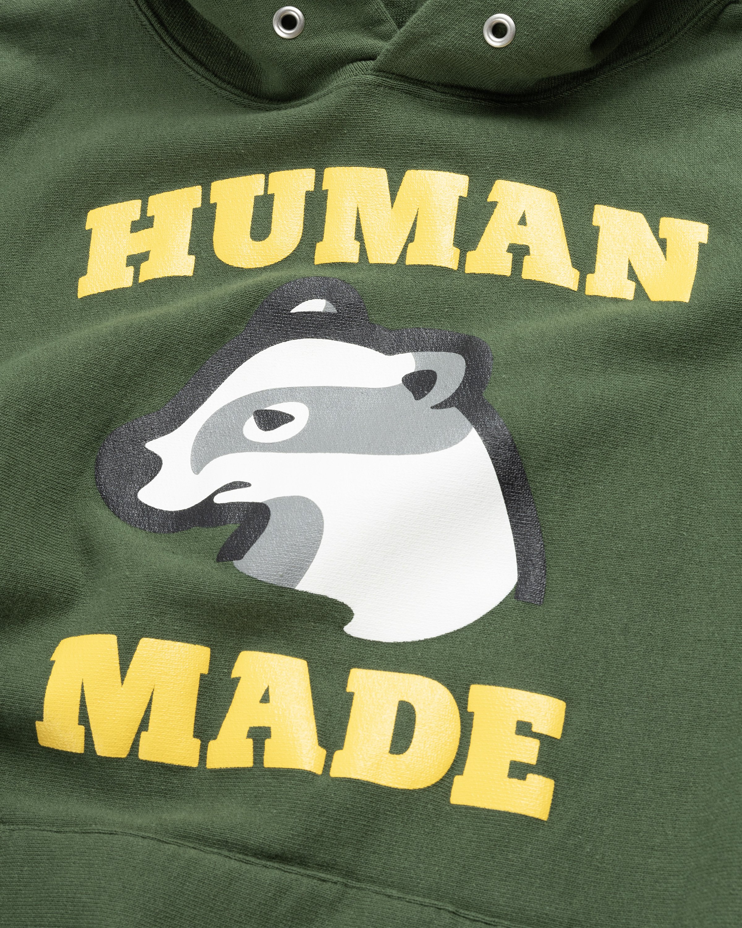 Human Made - HEAVY WEIGHT HOODIE #1 Green - Clothing - Green - Image 6