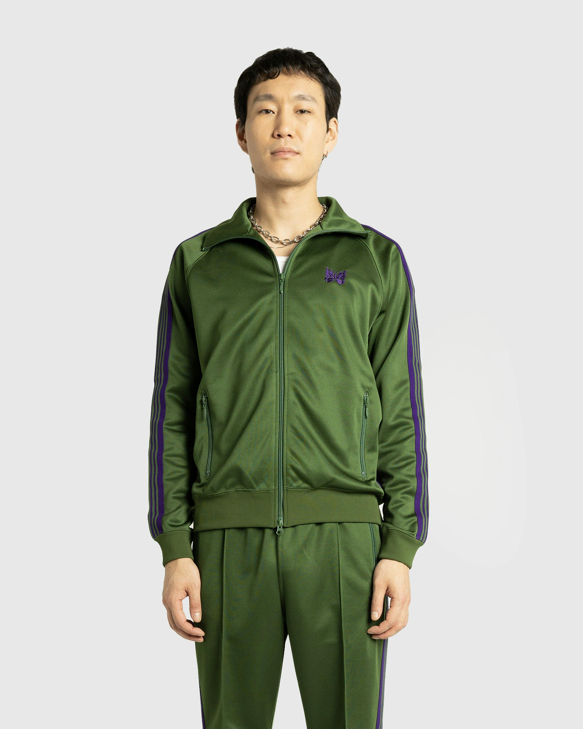 Needles - Track Jacket - Poly Smooth - Clothing - Green - Image 2