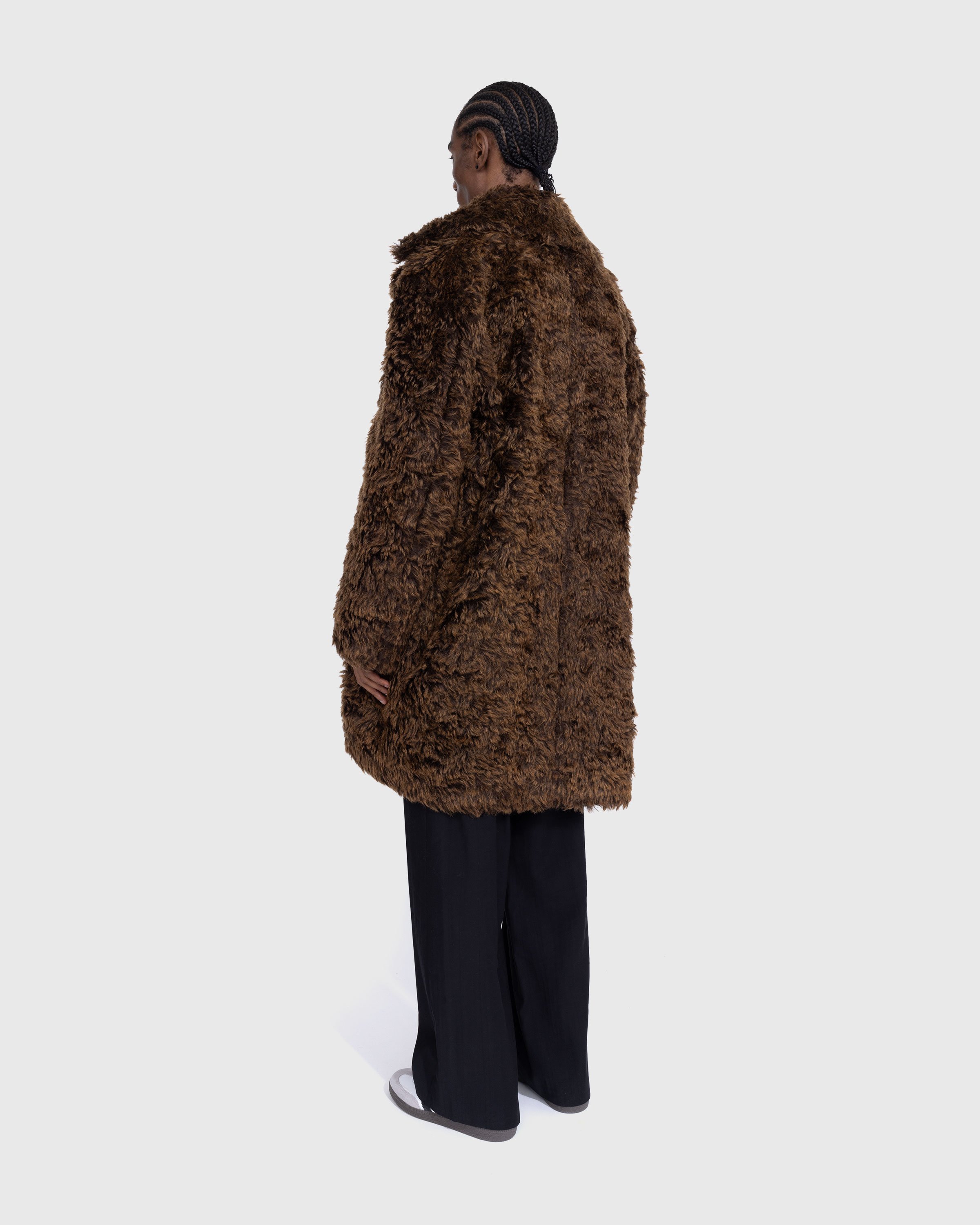 Jil Sander - Long Mohair Coat Brown - Clothing - Brown - Image 4