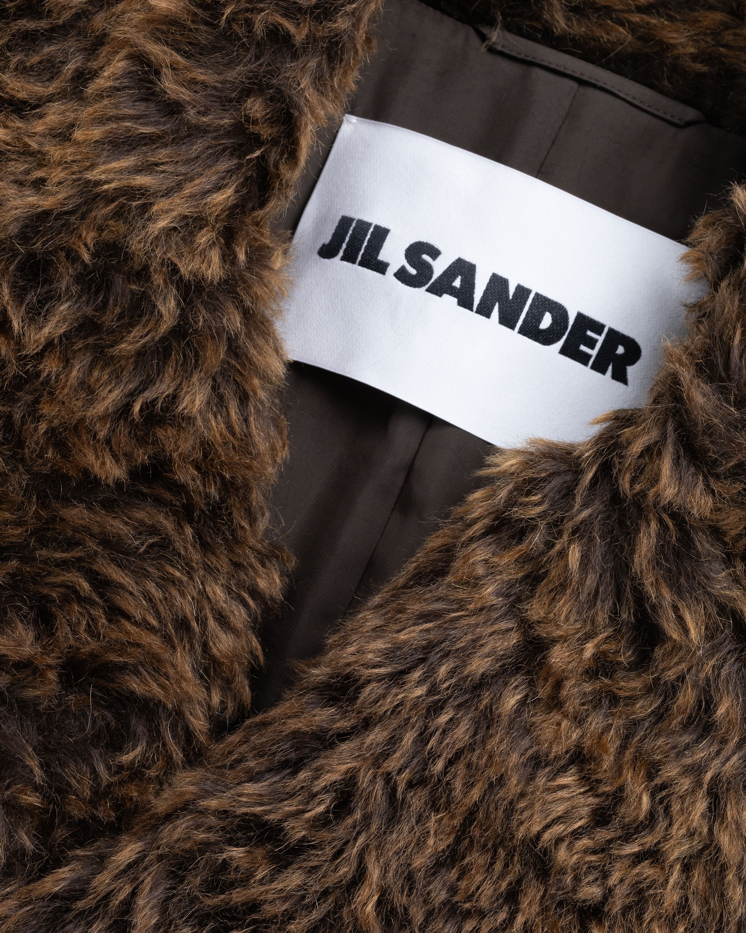 Jil Sander - Long Mohair Coat Brown - Clothing - Brown - Image 7