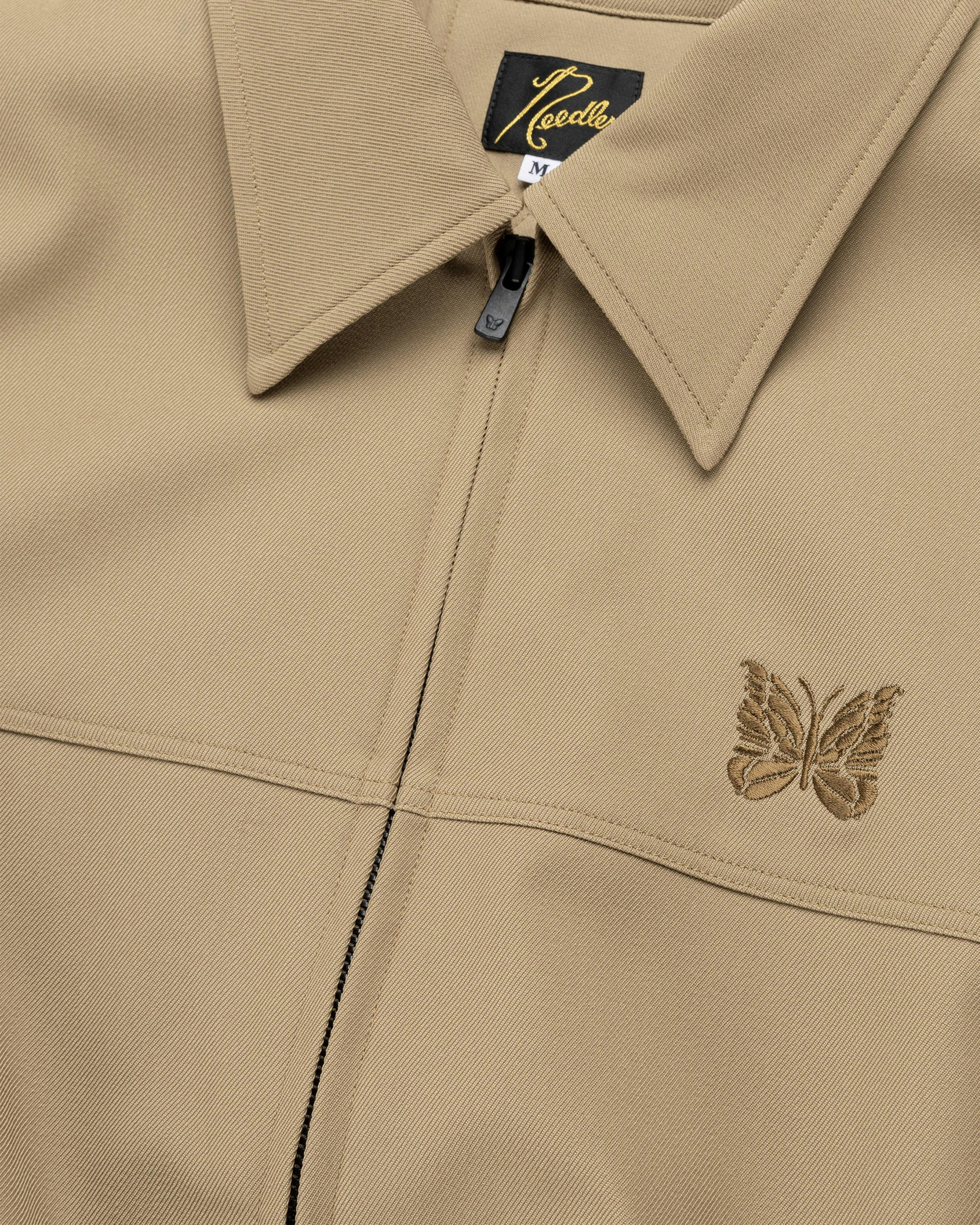 Needles - Sport Jacket - PE/R/PU Cavalry Twill - Clothing - Beige - Image 6