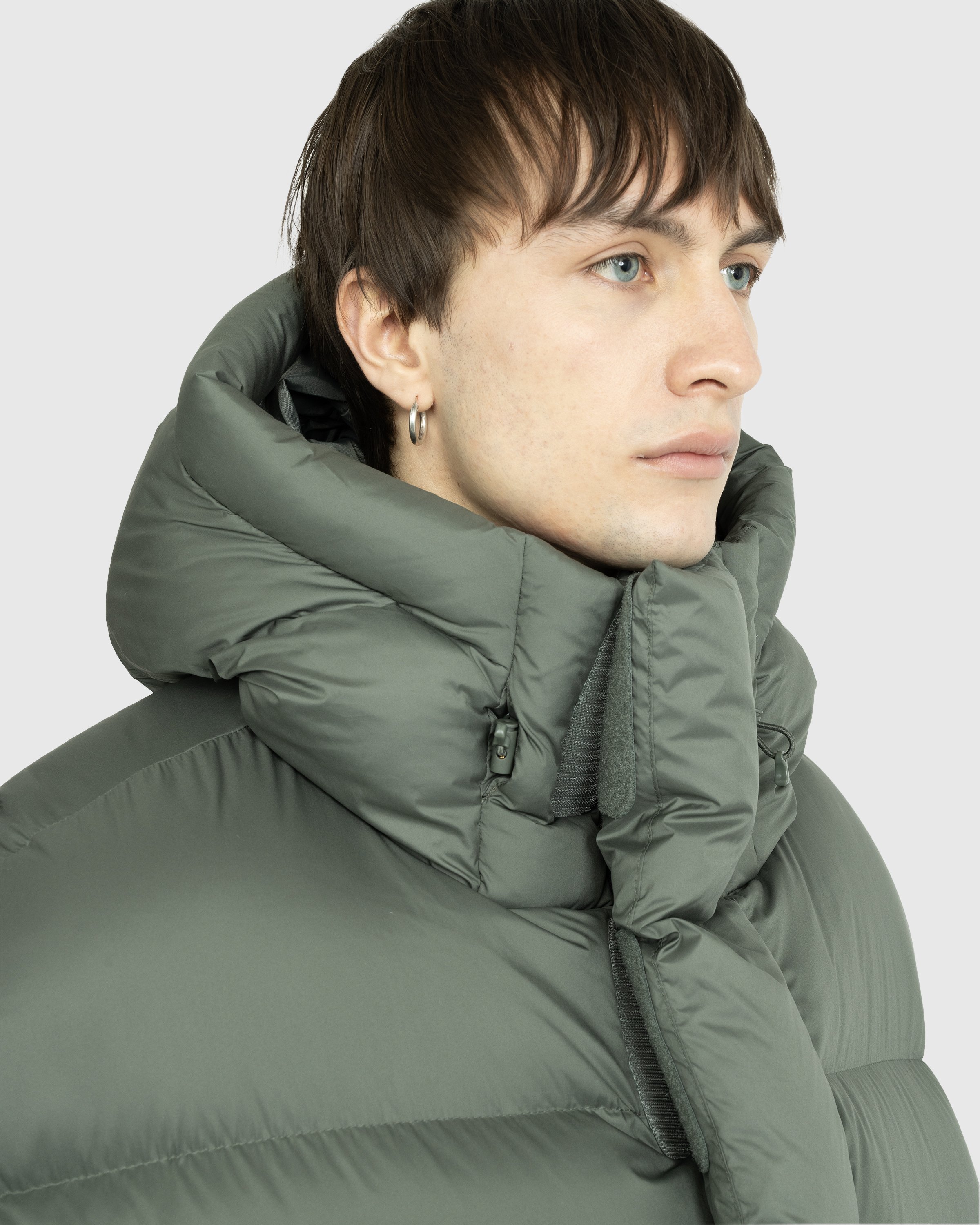 Entire Studios - MML Hooded Puffer Moss - Clothing - Green - Image 7